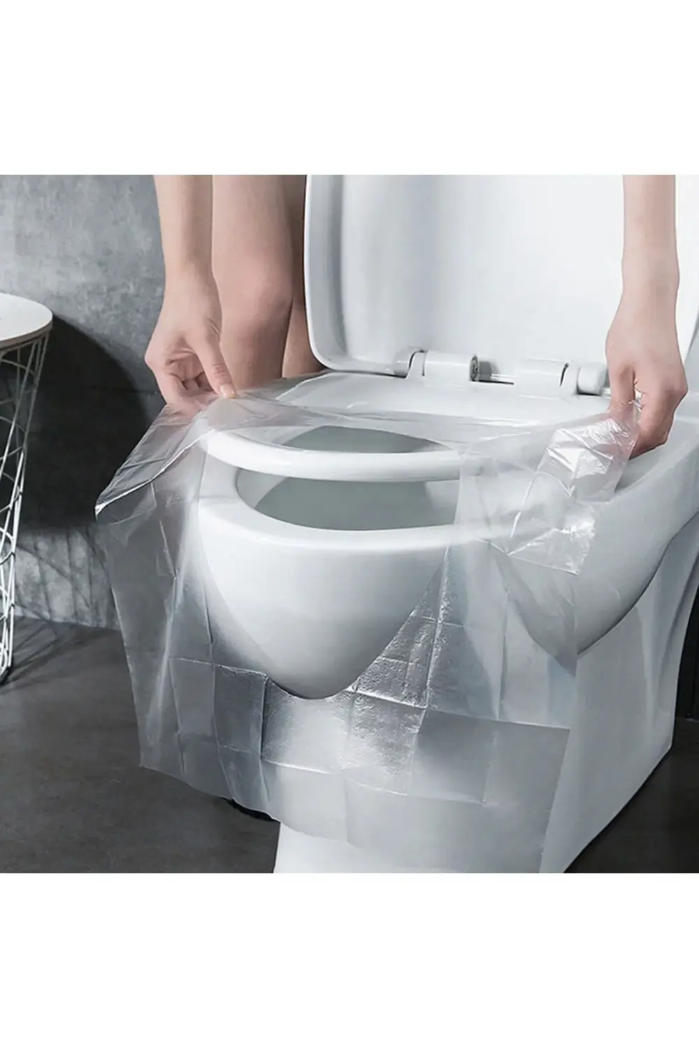 Çocuklar İçin Okul Klozet Kapak Örtüsü Pratik Kullanımlı Hijyenik