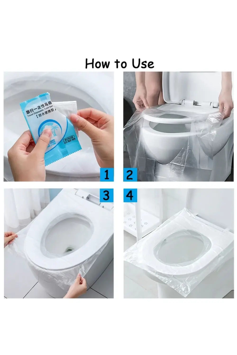 Çocuklar İçin Okul Klozet Kapak Örtüsü Pratik Kullanımlı Hijyenik