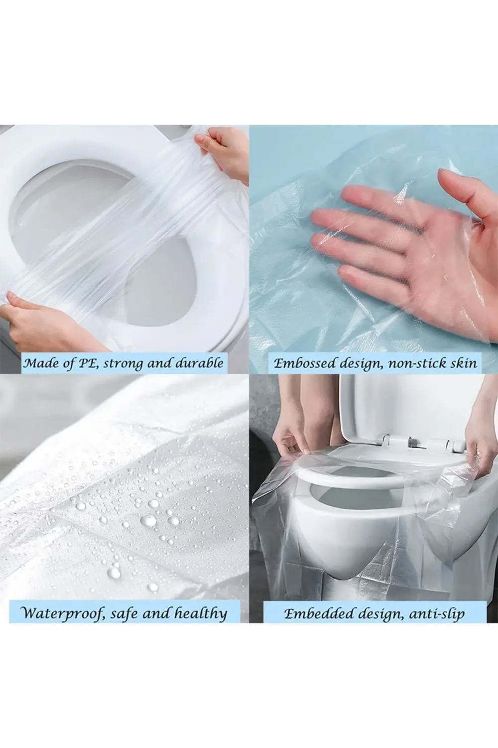 Çocuklar İçin Okul Klozet Kapak Örtüsü Pratik Kullanımlı Hijyenik