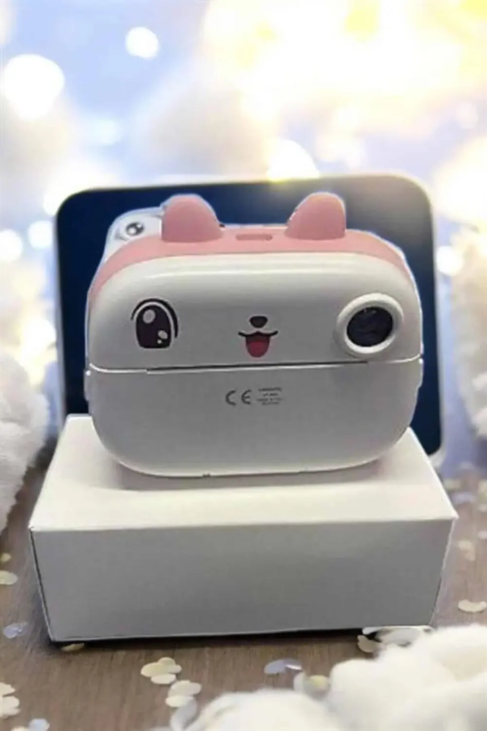 Çocuklar İçin Özel Fotoğraf Makinesi Printer Kamera Taşınabilir H