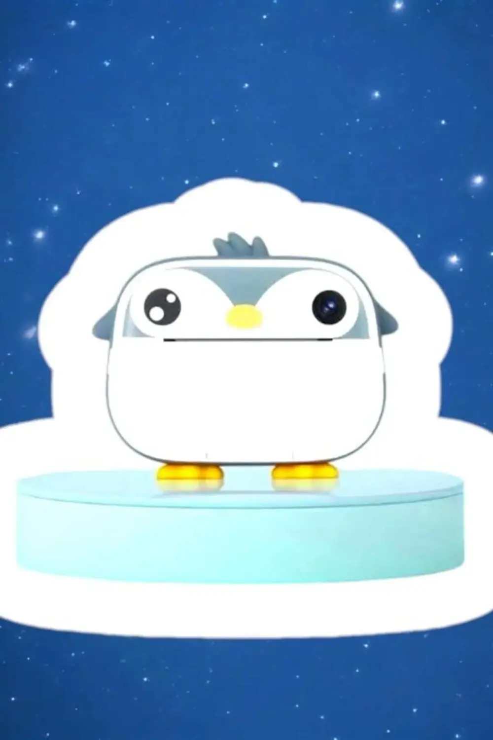 Çocuklar İçin Özel Fotoğraf Makinesi Printer Kamera Taşınabilir H