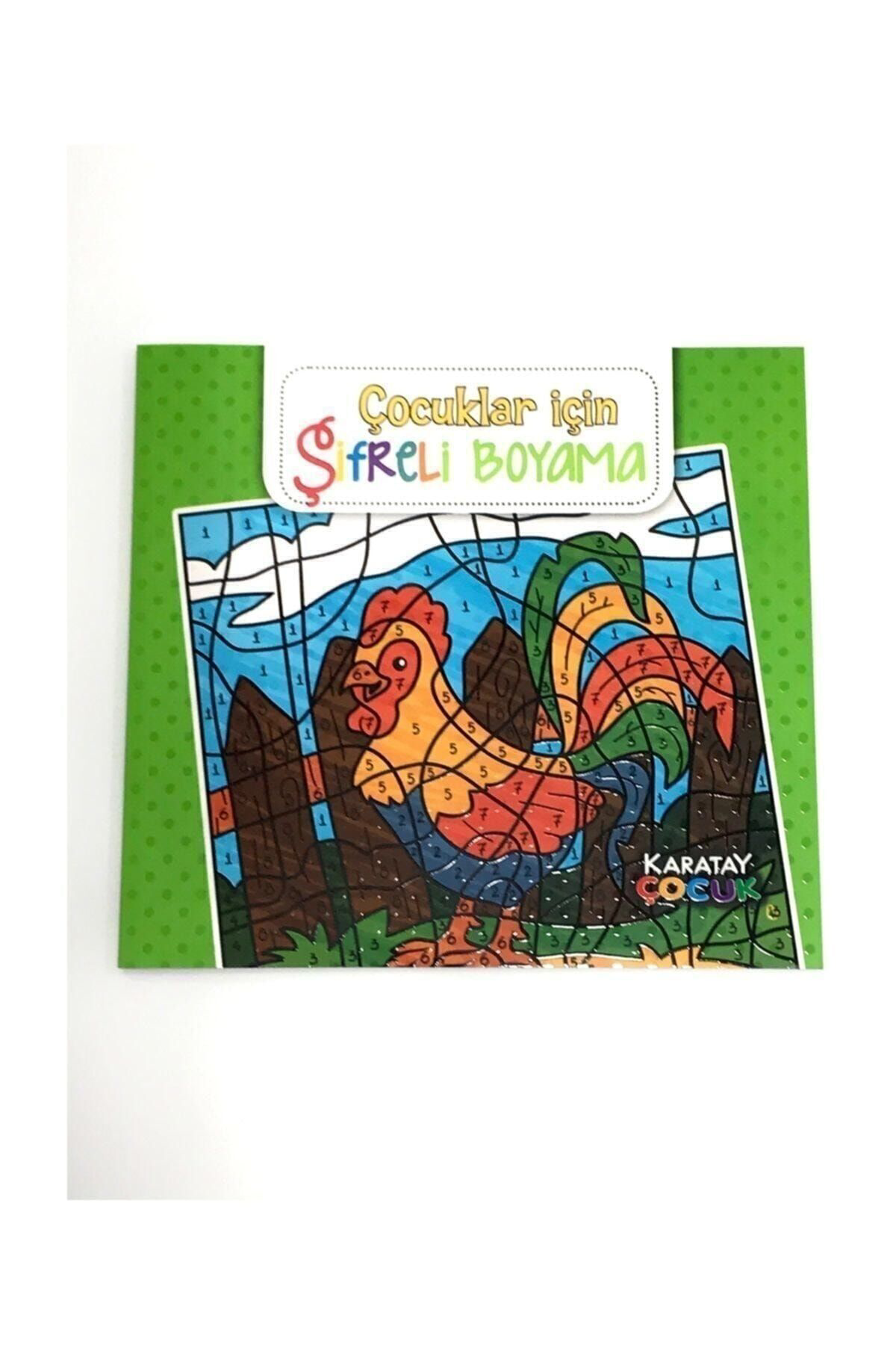Karatay Çocuk Çocuklar İçin Şifreli Boyama Kitabi