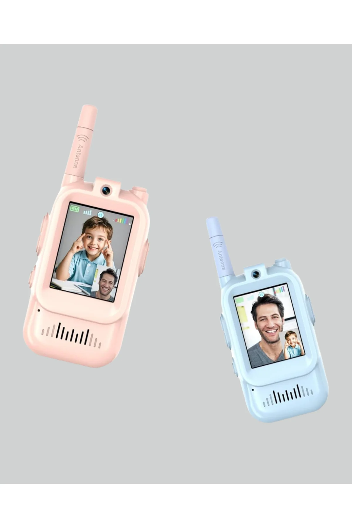 Çocuklar İçin Video Görüşmeli Walkie Talkie Uzun Mesafe İletişim - Görsel 5