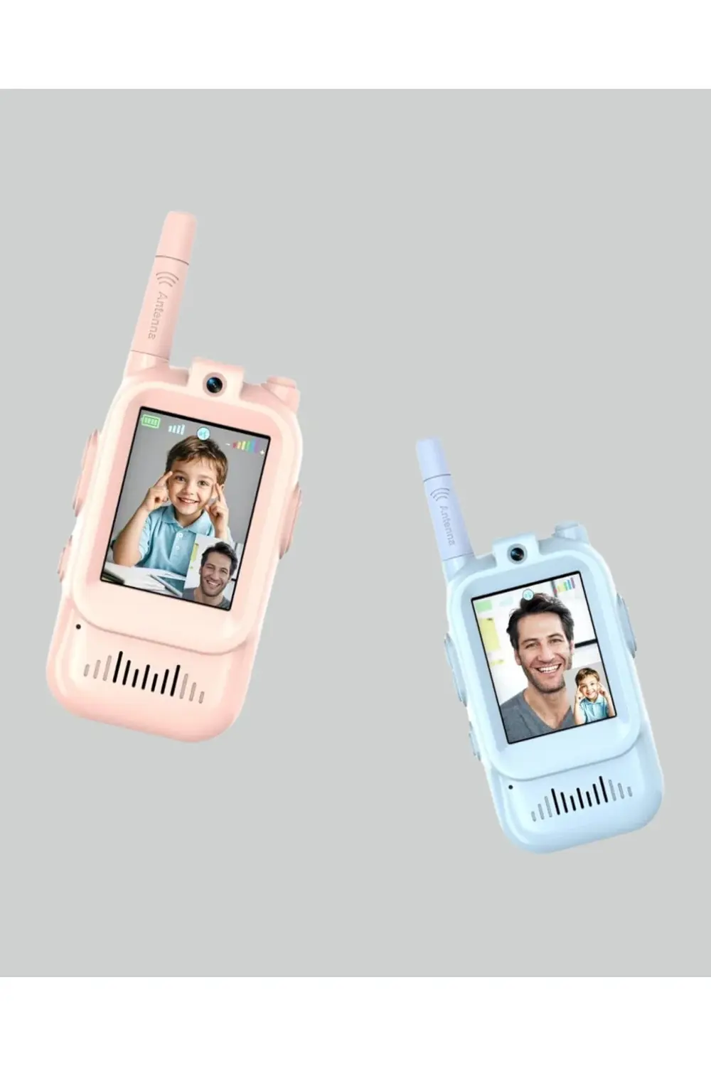 Çocuklar İçin Video Görüşmeli Walkie Talkie Uzun Mesafe İletişim