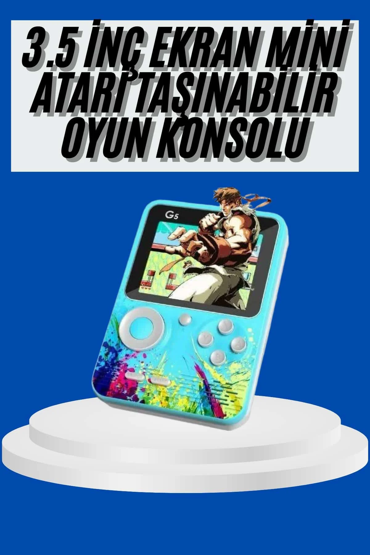 Çocuklara Özel 4K HD Retro Oyun Konsol El Atari Taşınabilir 500 Oyunlu Çocuklara Özel 4K HD Retro Oyun Konsol El Atari Taşınabilir 500 Oyunlu