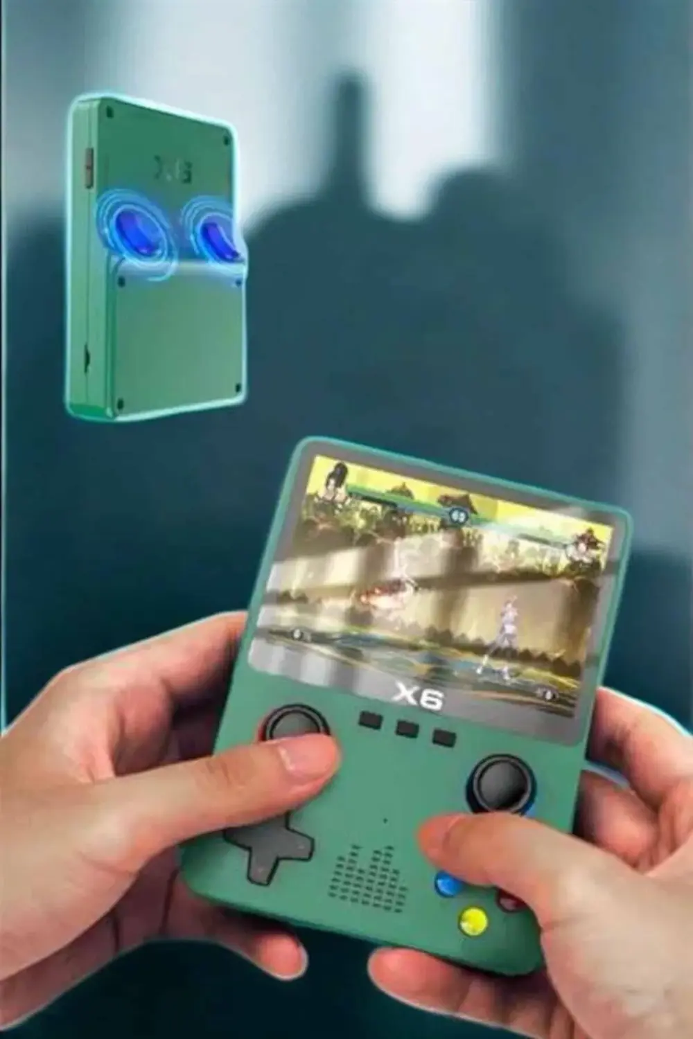 Çocuklara Özel 666 Oyunlu X6 Atari Video İzleme ve Müzik Dinleme