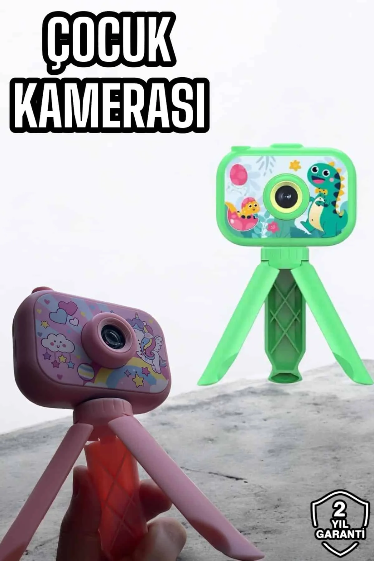 Çocuklara Özel Dijital LCD Ekran 1080P HD Görüntü Kaliteli - ayr5