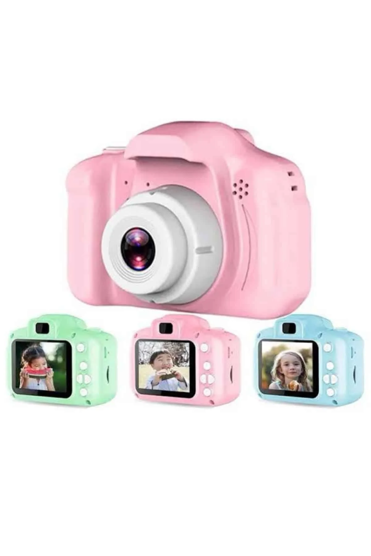 Çocuklara Özel Fotoğraf Ve Video Çeken Mini Çok Renkli Fotoğraf Makinesi Çocuklara Özel Fotoğraf Ve Video Çeken Mini Çok Renkli Fotoğraf Makinesi - Görsel 3