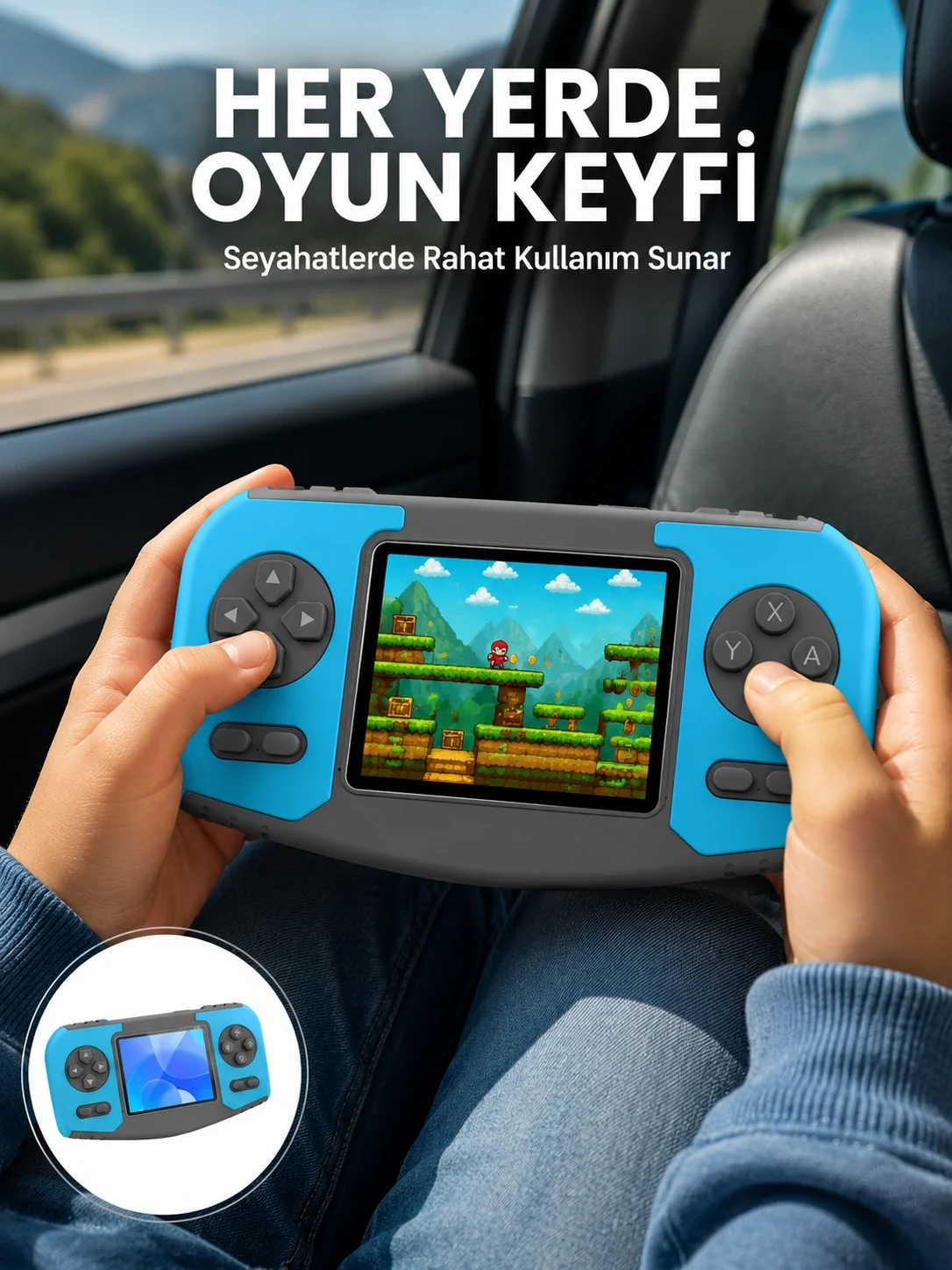 Çocuklara Özel Retro Oyun Konsolu Portatif Eğlence Cihazı Fiyatı, Yorumları ve Özellikleri