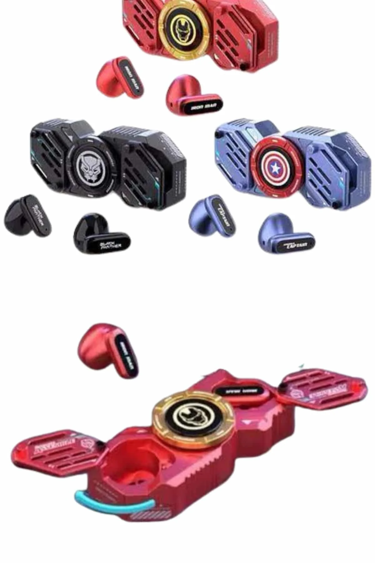 Çocuklara Özel Stres Çarklı Kablosuz Bluetooth Kulaklık ANC Özell