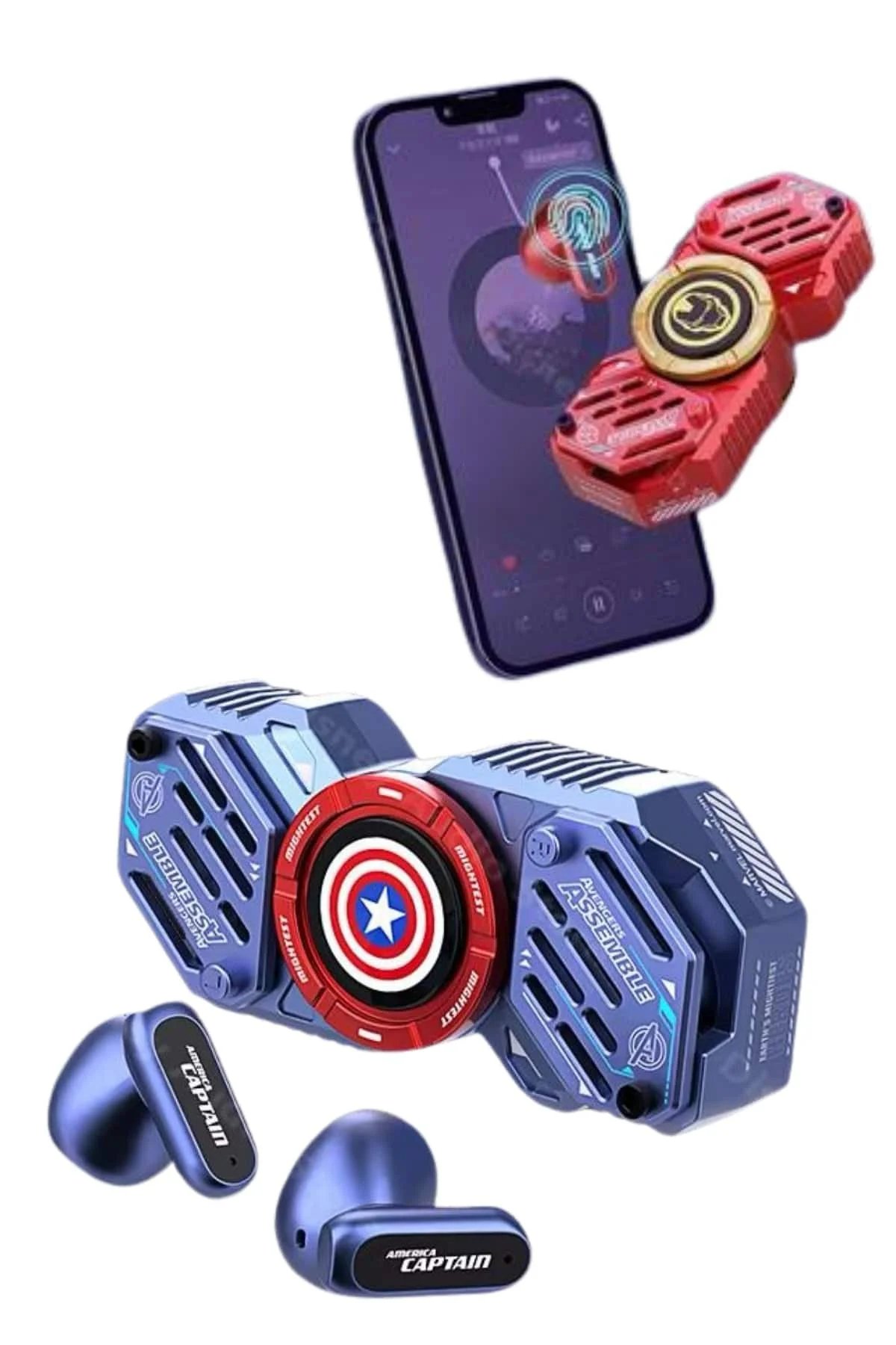 Çocuklara Özel Stres Çarklı Kablosuz Bluetooth Kulaklık ANC Özell