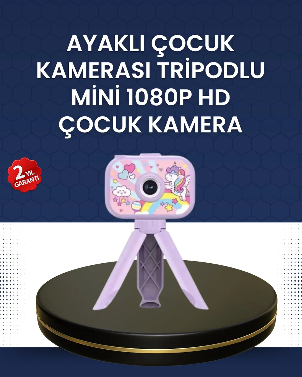 Çocuklara Özel Tripodlu Kamera 27 Çerçeve Ve 10 Ayna Efekti