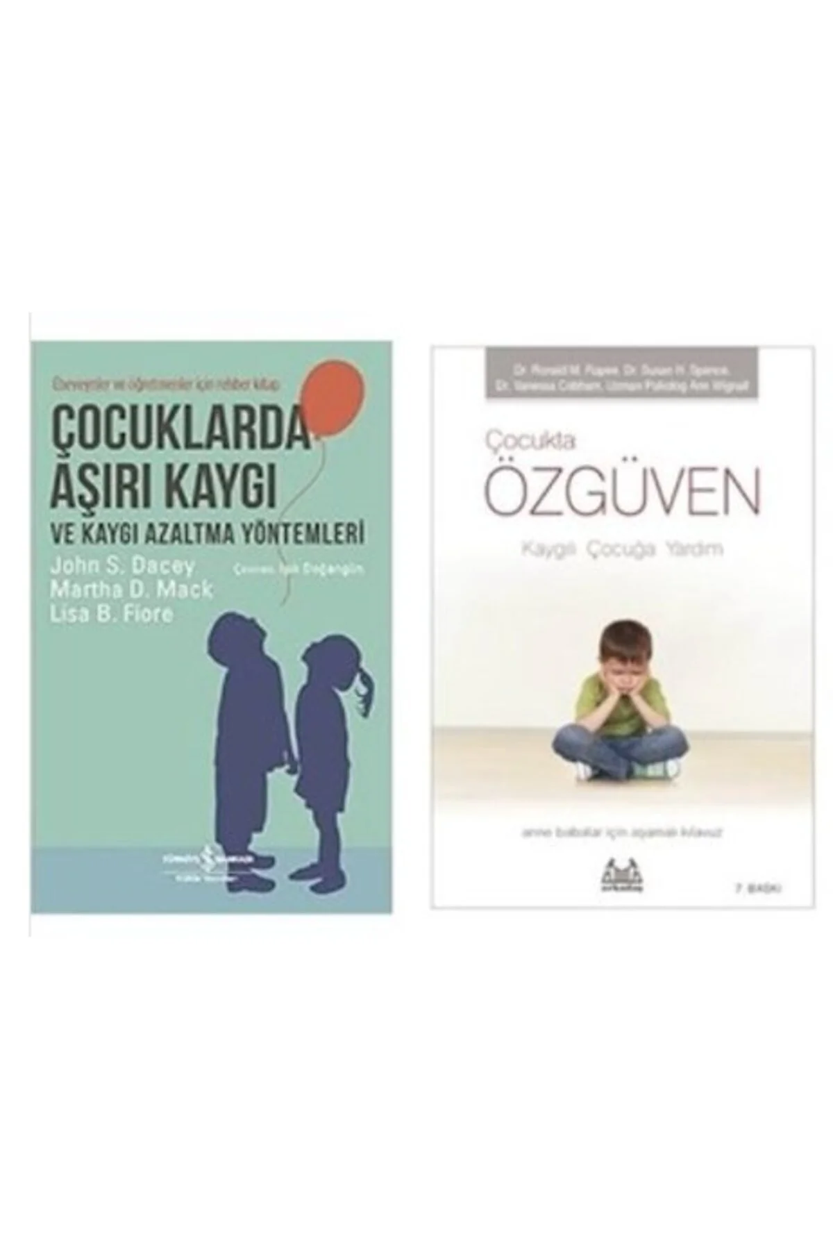 cocuklarda asiri kaygi+kaygili cocuga yardim=(2kitap)