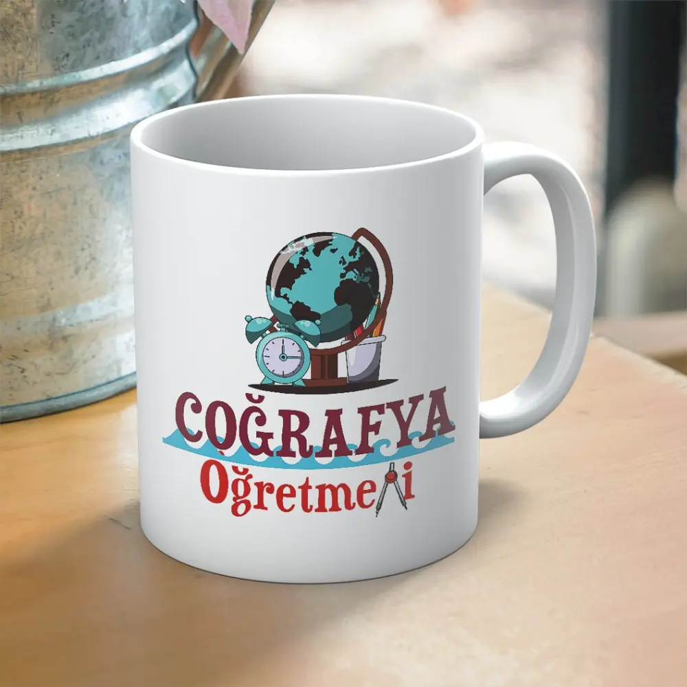 Coğrafya Öğretmenlerine Özel Öğretmenler Günü Hediyelik Baskılı K