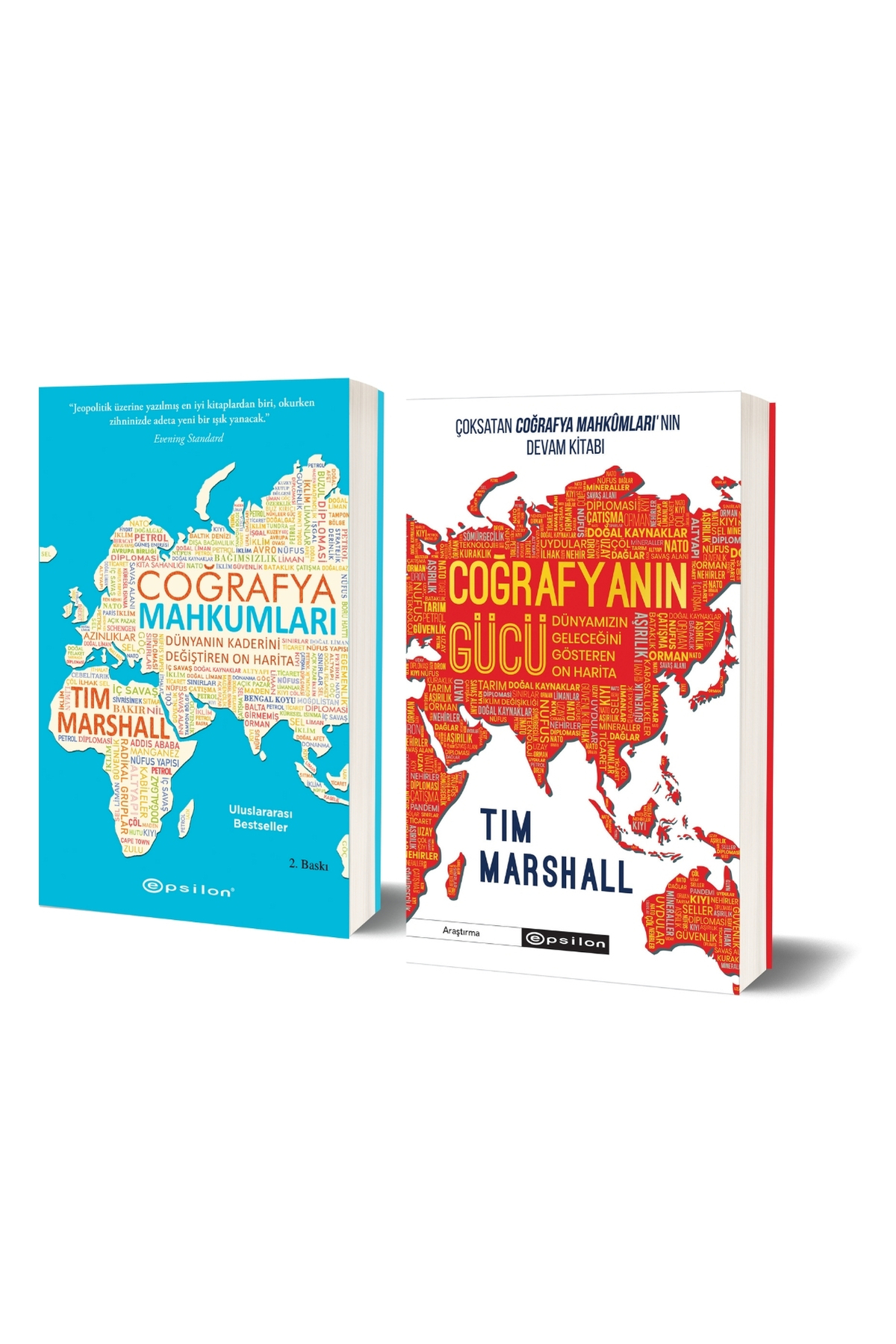 Epsilon Yayınevi Coğrafya Üzerine Düşünceler -2 Kitap Set