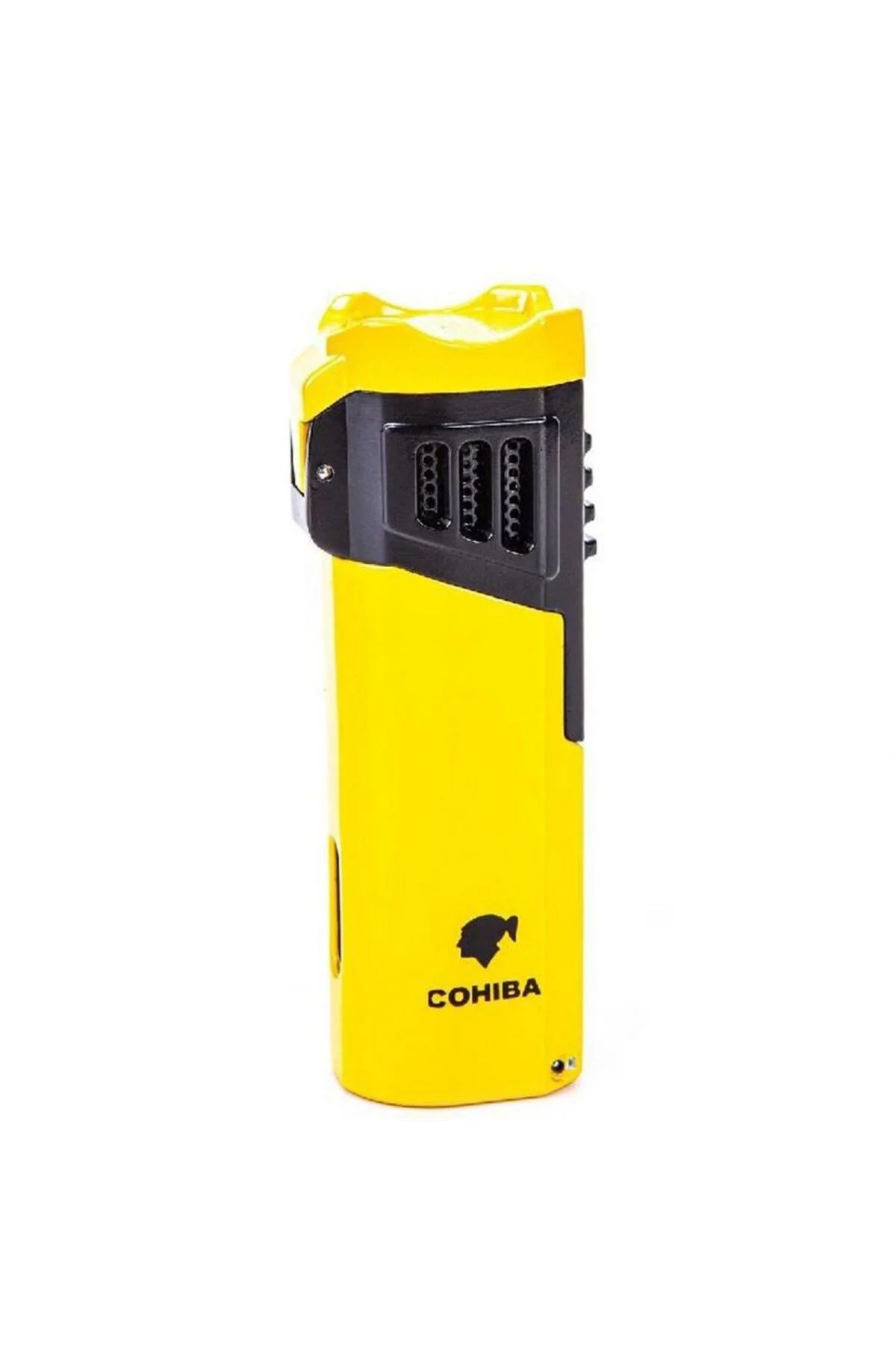 Cohiba CCM0623 4 Torch Gunmetal Puro Çakmağı Sarı