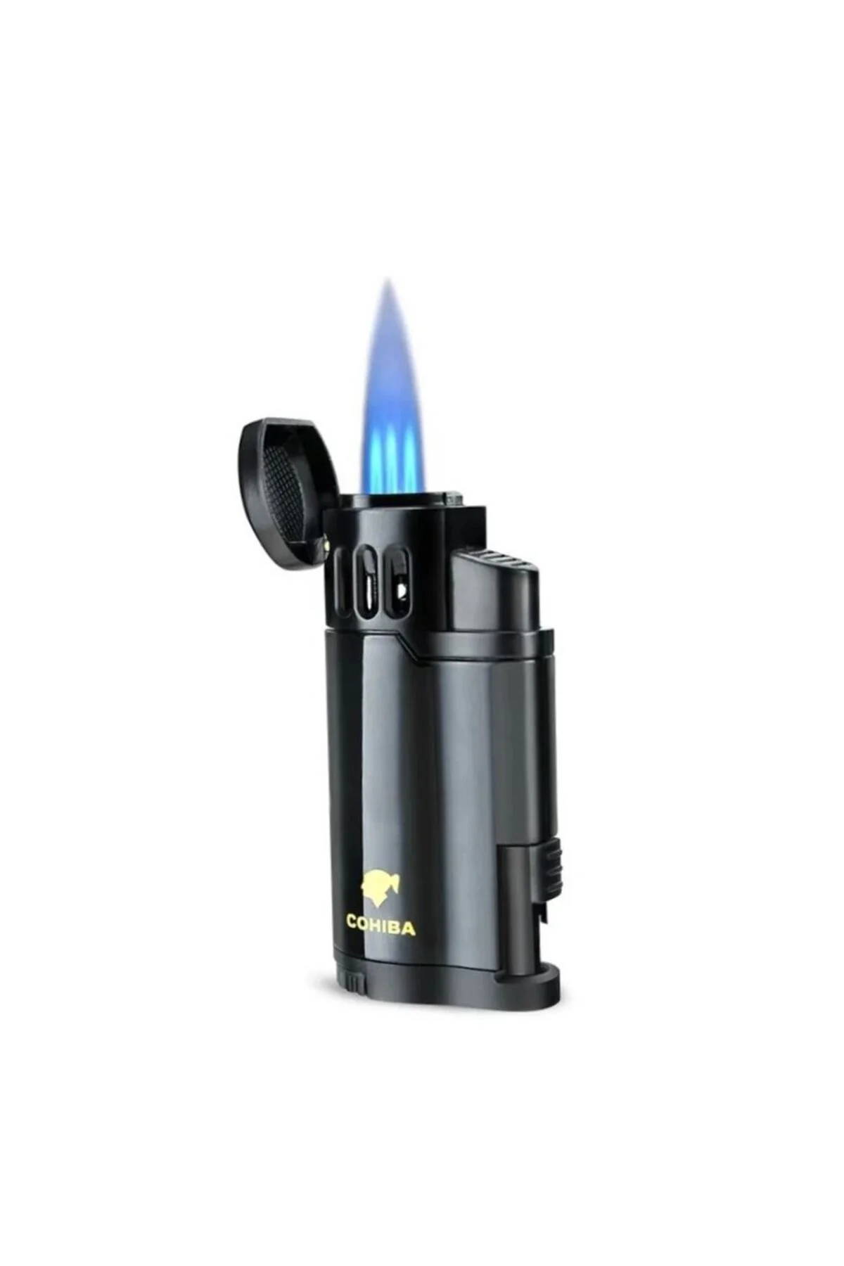 Cohiba CCM0776 Jet Torch Delicili Puro Çakmağı Sarı