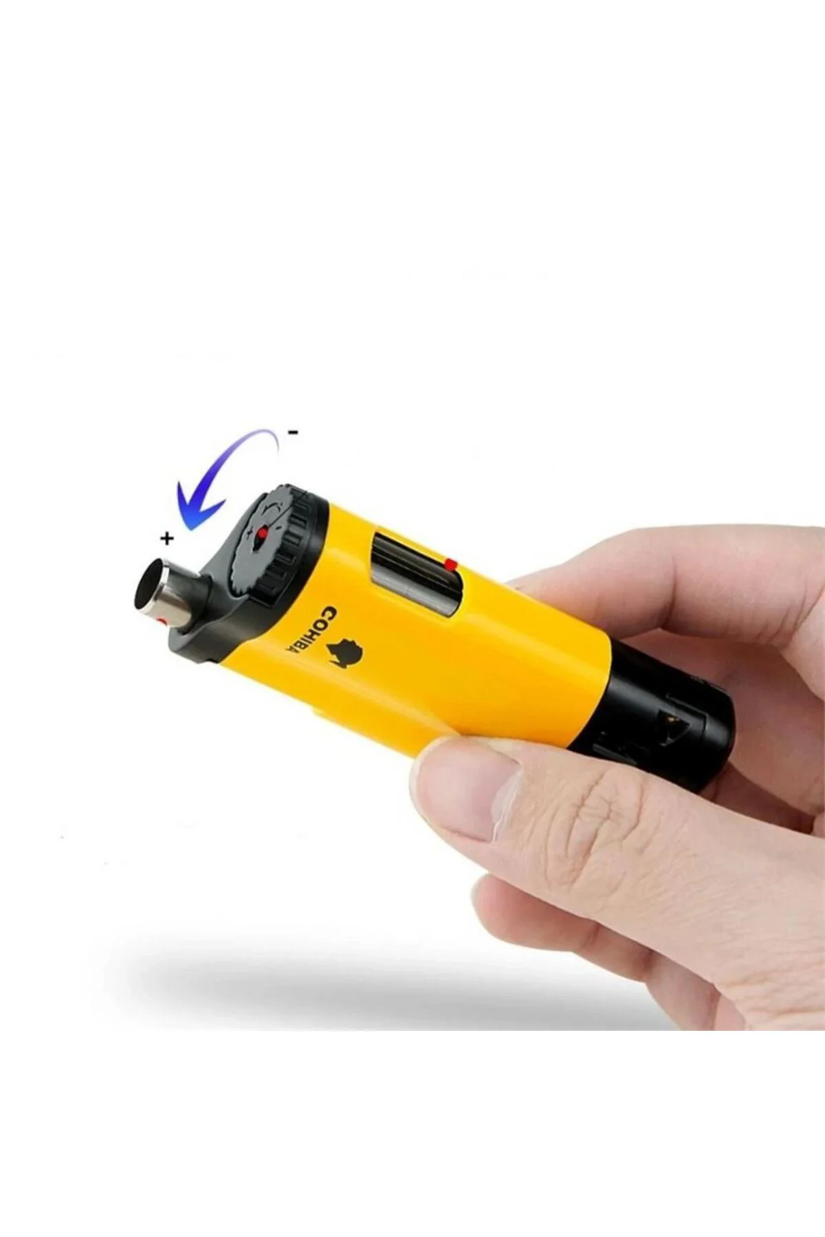 Cohiba CCM0776 Jet Torch Delicili Puro Çakmağı Sarı