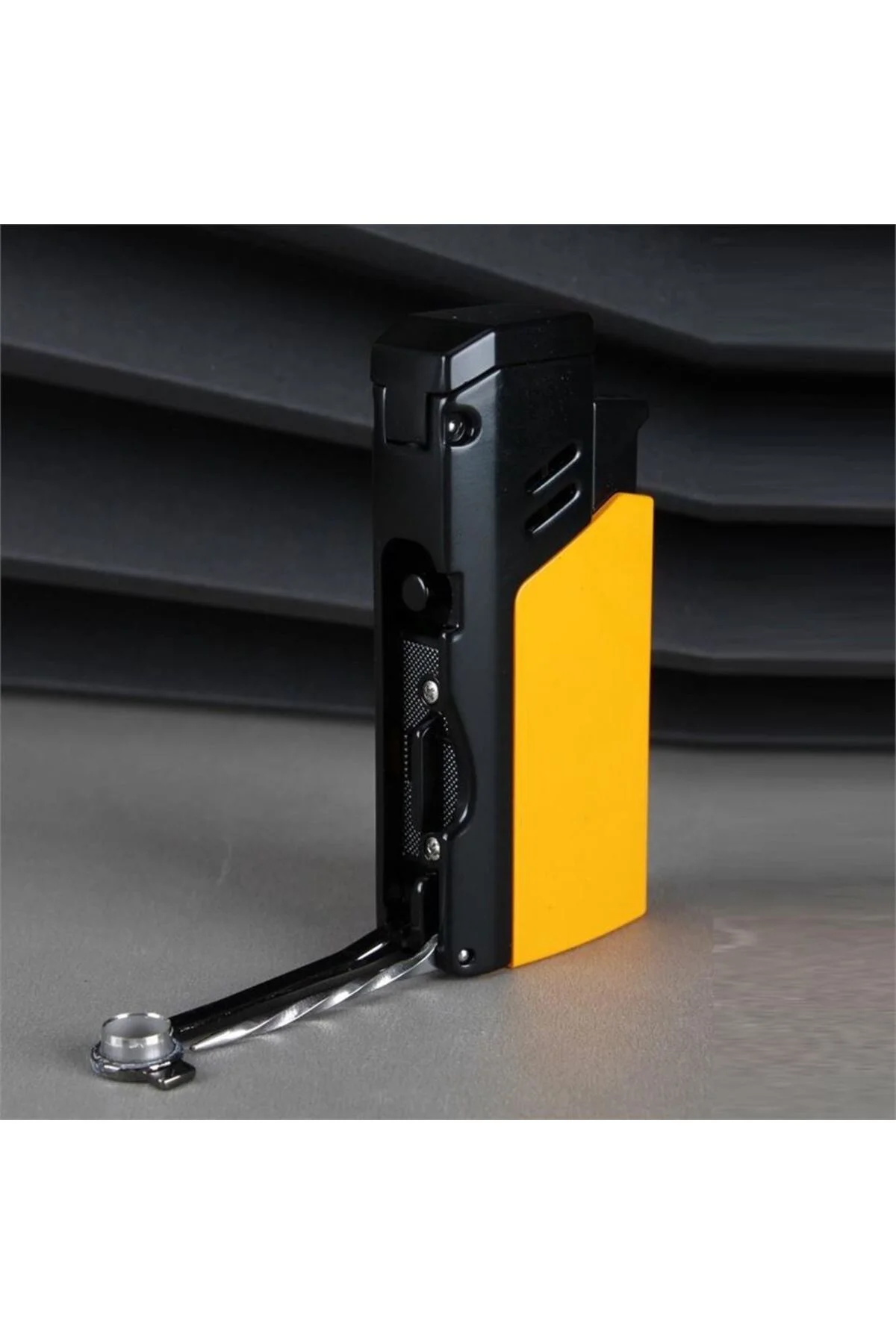 Cohiba CCM6680 Dahili Delici & İğne Tek Torch Pürmüz Puro Çakmağı