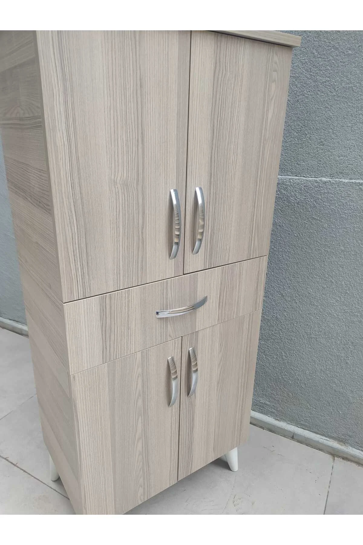 Çok Amaçlı 18211 Dolap CORDOBA Model Hard Parlak Suntalem180 Demonte 4raf El Yapı - Görsel 4