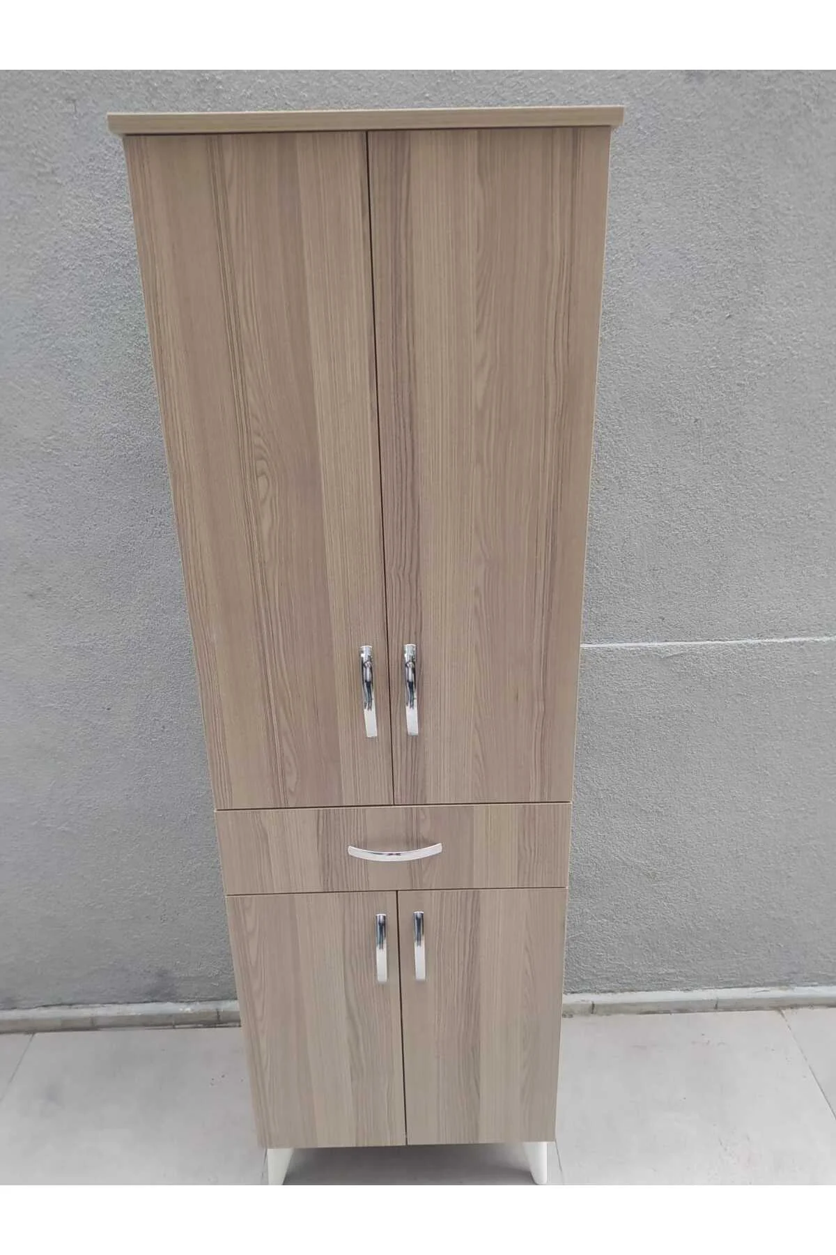 Çok Amaçlı 18212 Dolap CORDOBA Model Hard Parlak Suntalem 180 Demont 4raf El Yapı - Görsel 4