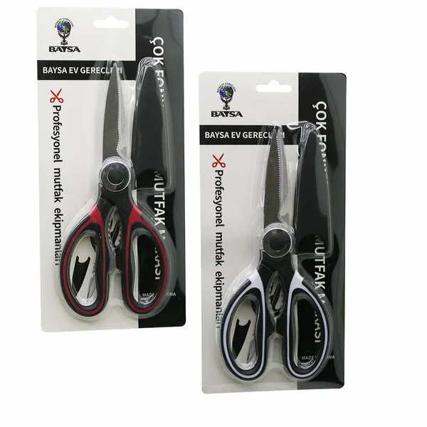 Çok Amaçlı 4IN1 Mutfak Makası 20CM -kıracak - Açacak- Kesici - Makas - (makas Ağzı Plastik Kılıf Kapak) Fiyatı, Yorumları ve Özellikleri