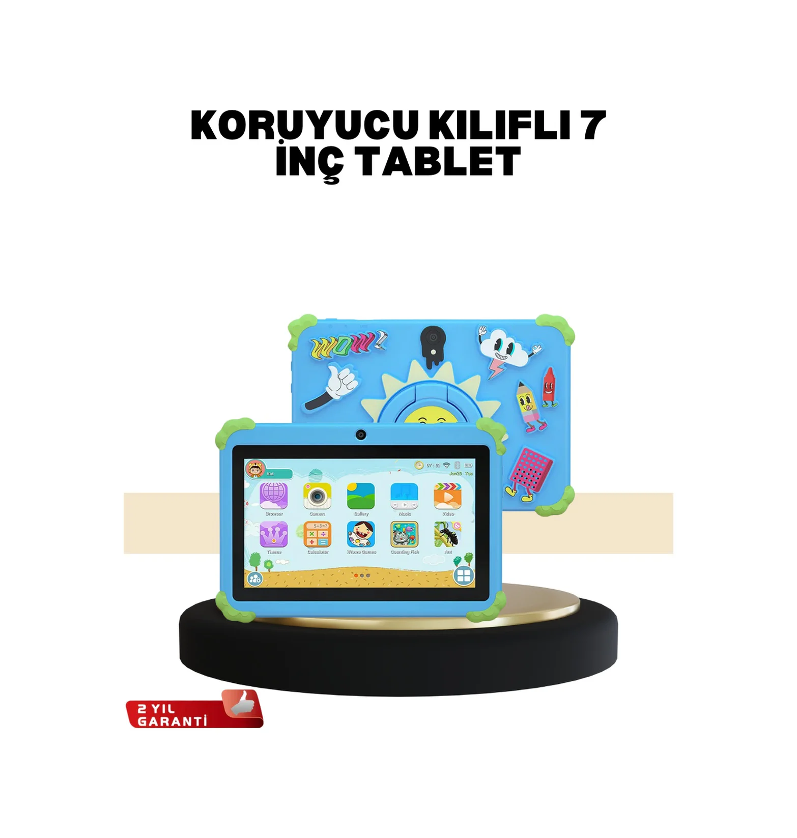 Çok Amaçlı 7 İnç Tablet Video Oyun Ve Eğitim İçin İdeal Diğer