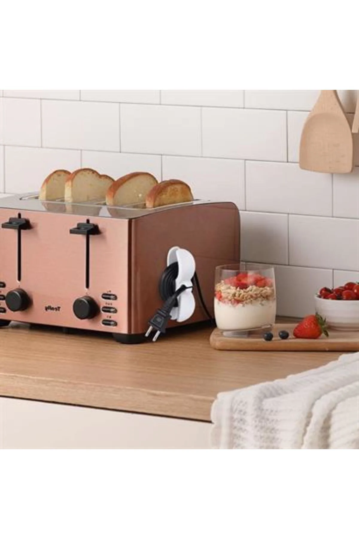 Çok Amaçlı Airfryer Kablo Sarma Aparatı 2 Adet