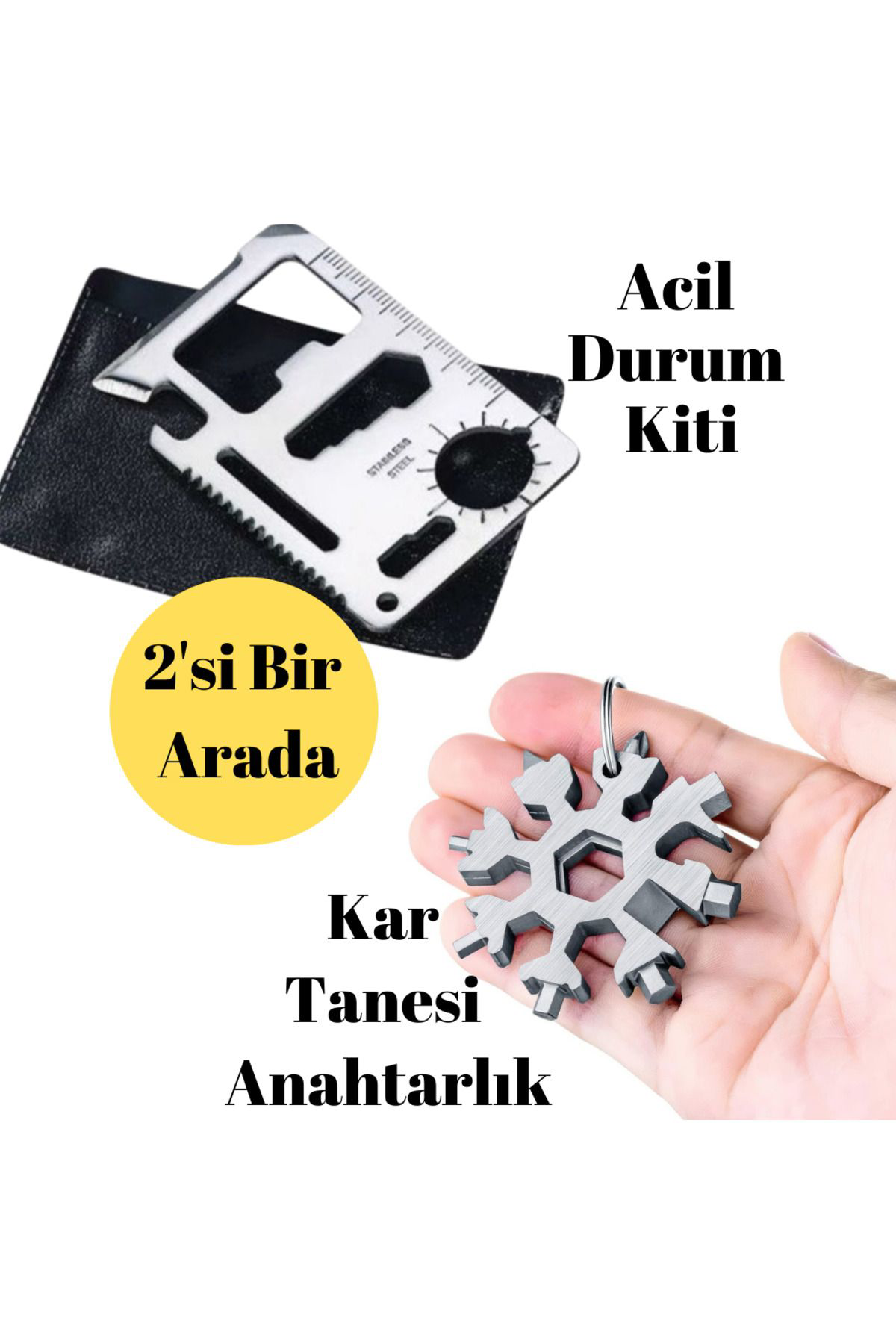 Woody Sofia Çok Amaçli Anahtarlik Ve Kamp Kiti Outdoor Kamp Ekipmani Atölye M