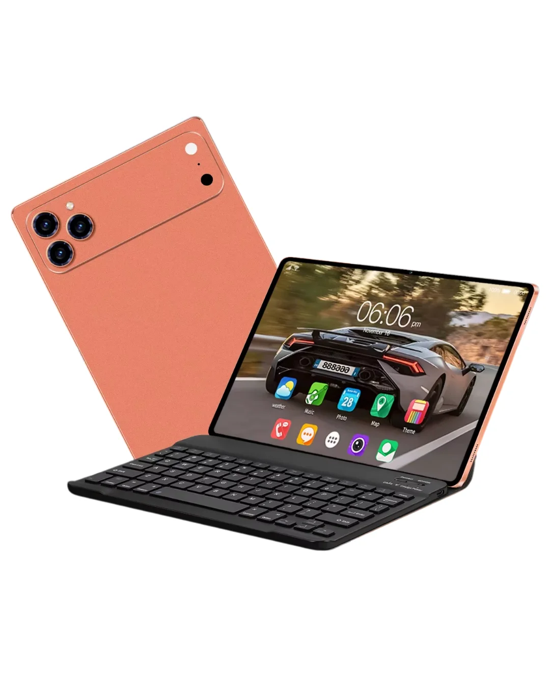 Çok Amaçlı Android Tablet Seti Klavye Kalem ve Koruyucu Aksesuarlı