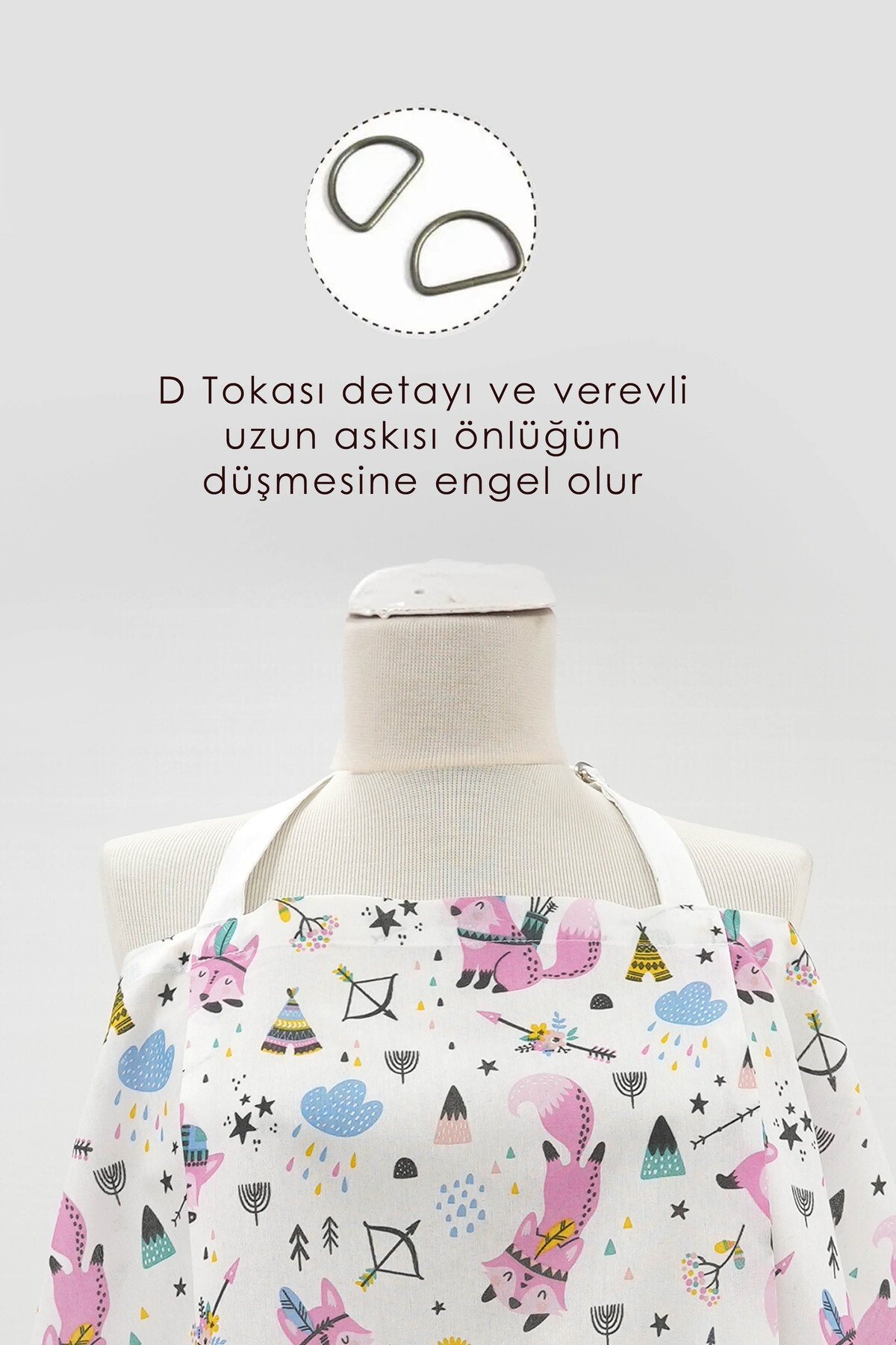 Mordesign Çok Amaçlı Bebek Emzirme Örtüsü; Puset, Bebek Arabası Örtüsü, Emz