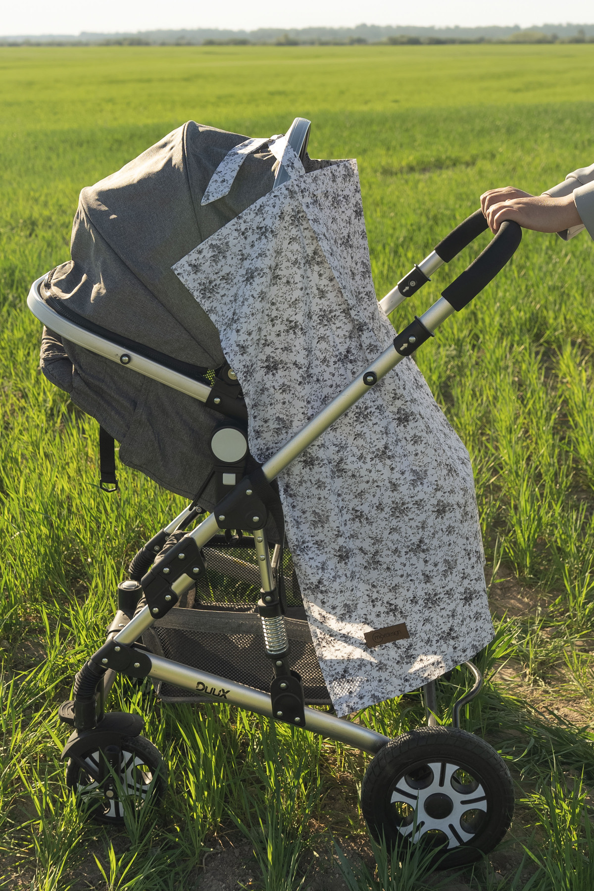 Mordesign Çok Amaçlı Bebek Emzirme Örtüsü/Önlüğü; Puset, Bebek Arabası Örtü