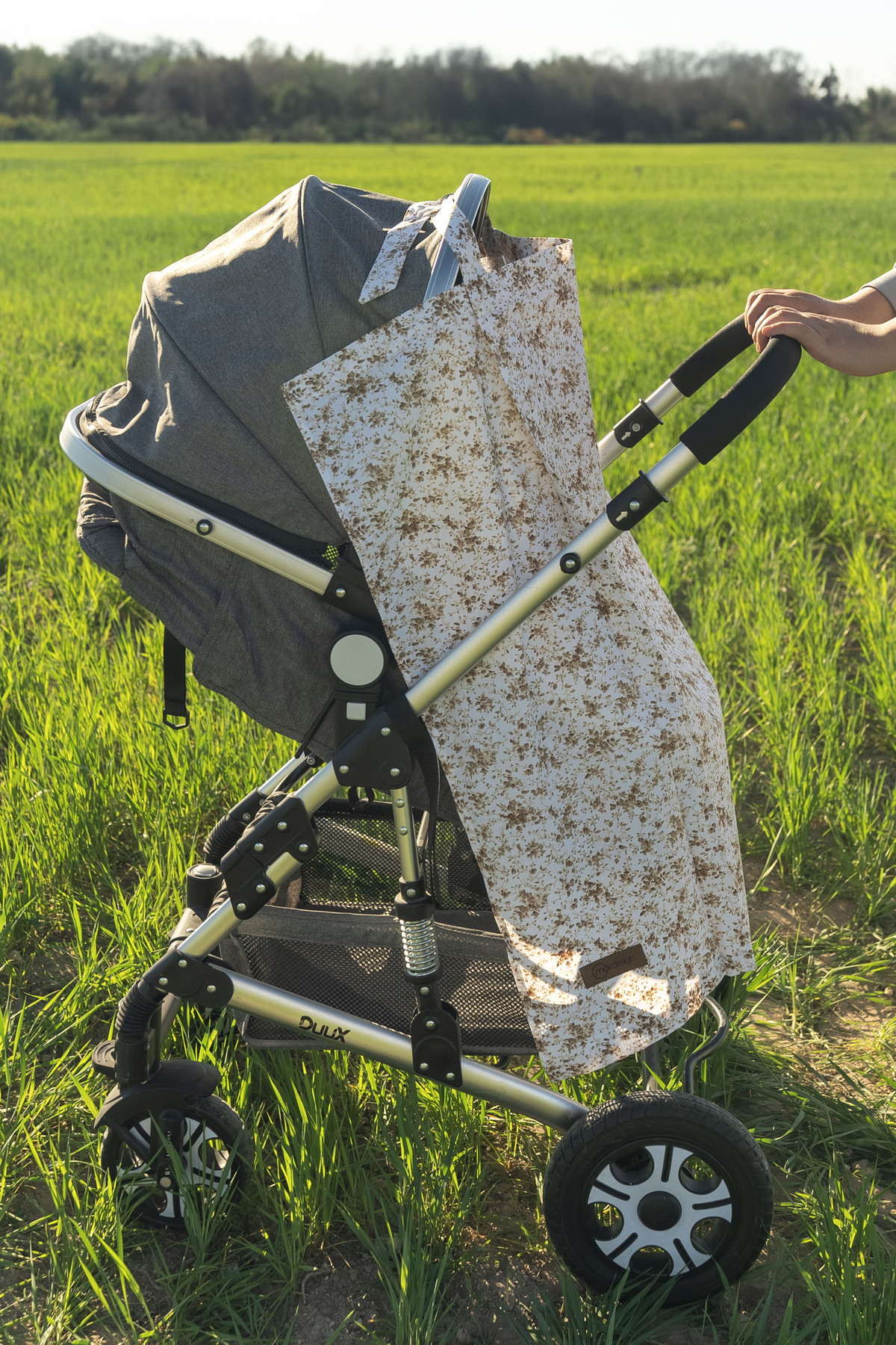 Mordesign Çok Amaçlı Bebek Emzirme Örtüsü/Önlüğü; Puset, Bebek Arabası Örtü