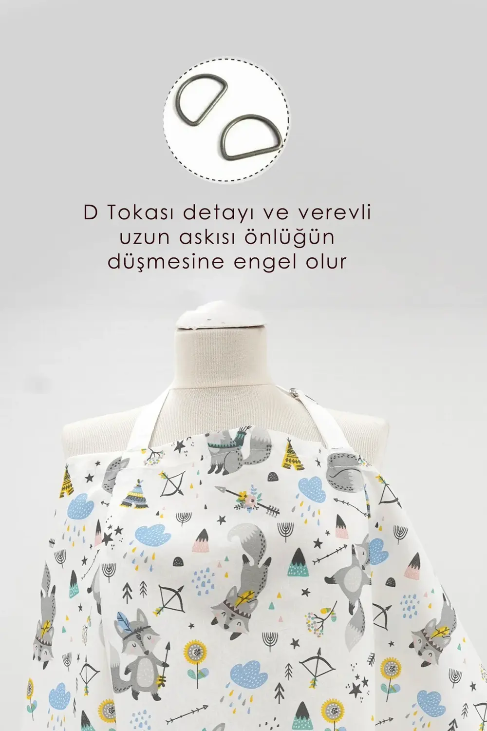 Mordesign Çok Amaçlı Bebek Emzirme Örtüsü; Puset, Bebek Arabası Örtüsü, Emz