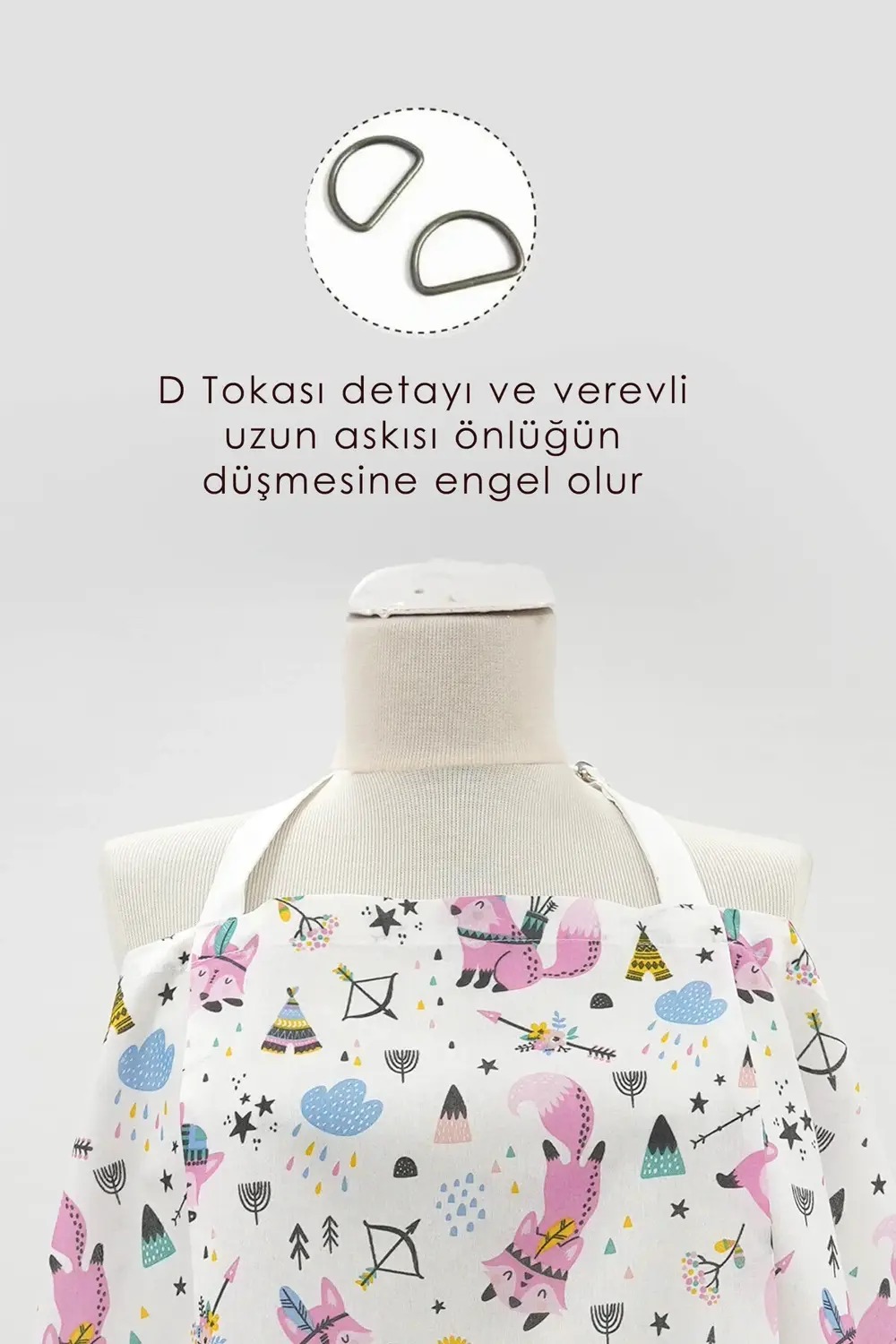 Mordesign Çok Amaçlı Bebek Emzirme Örtüsü; Puset, Bebek Arabası Örtüsü, Emz