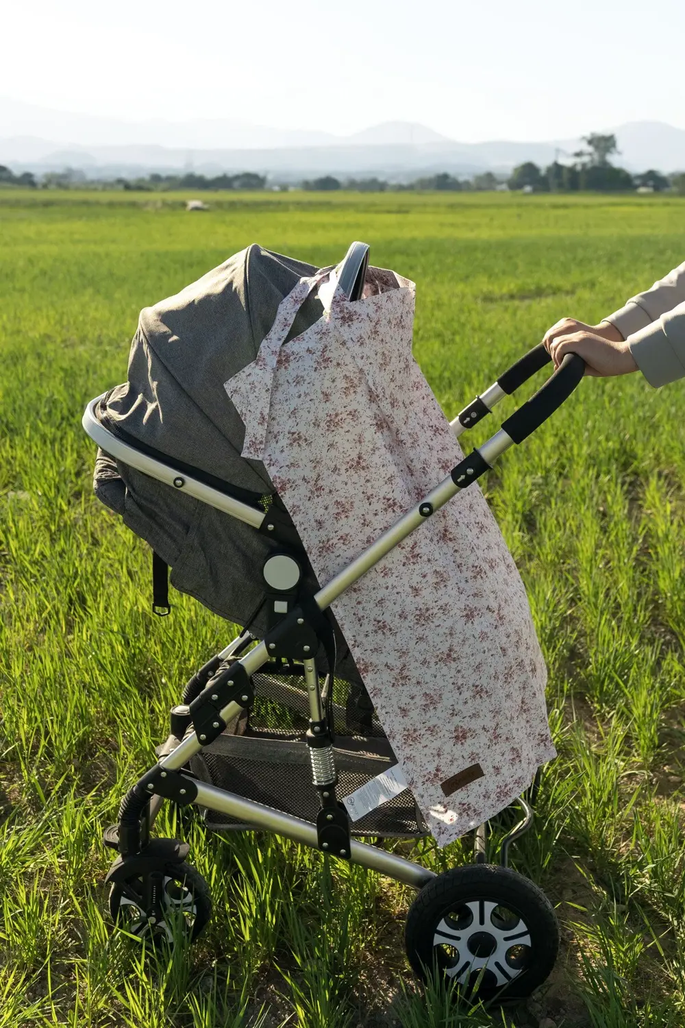 Çok Amaçlı Bebek Emzirme Örtüsü/Önlüğü; Puset, Bebek arabası örtü