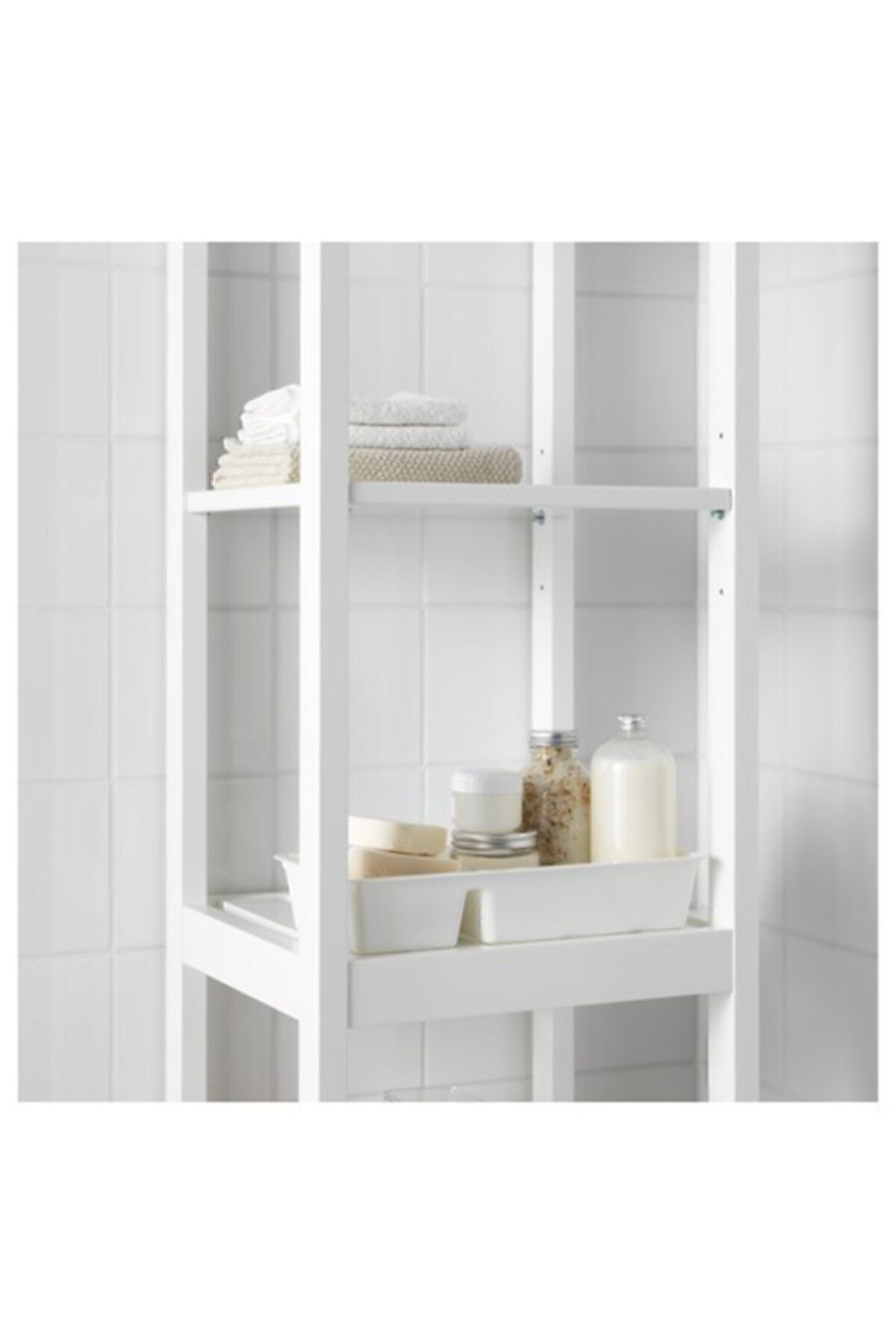 İkea Çok Amaçli Beyaz Kutu Bölmeli Meridyendukkan 33X17 Cm Her Alanda 