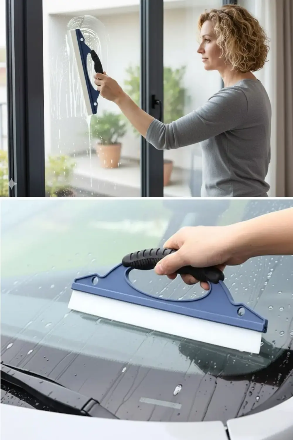 Çok Amaçlı Cam Çekçeği-Araç Camı, Duşakabin, Fayans ve Ayna İçin Çok Amaçlı Cam Çekçeği-Araç Camı, Duşakabin, Fayans ve Ayna İçin