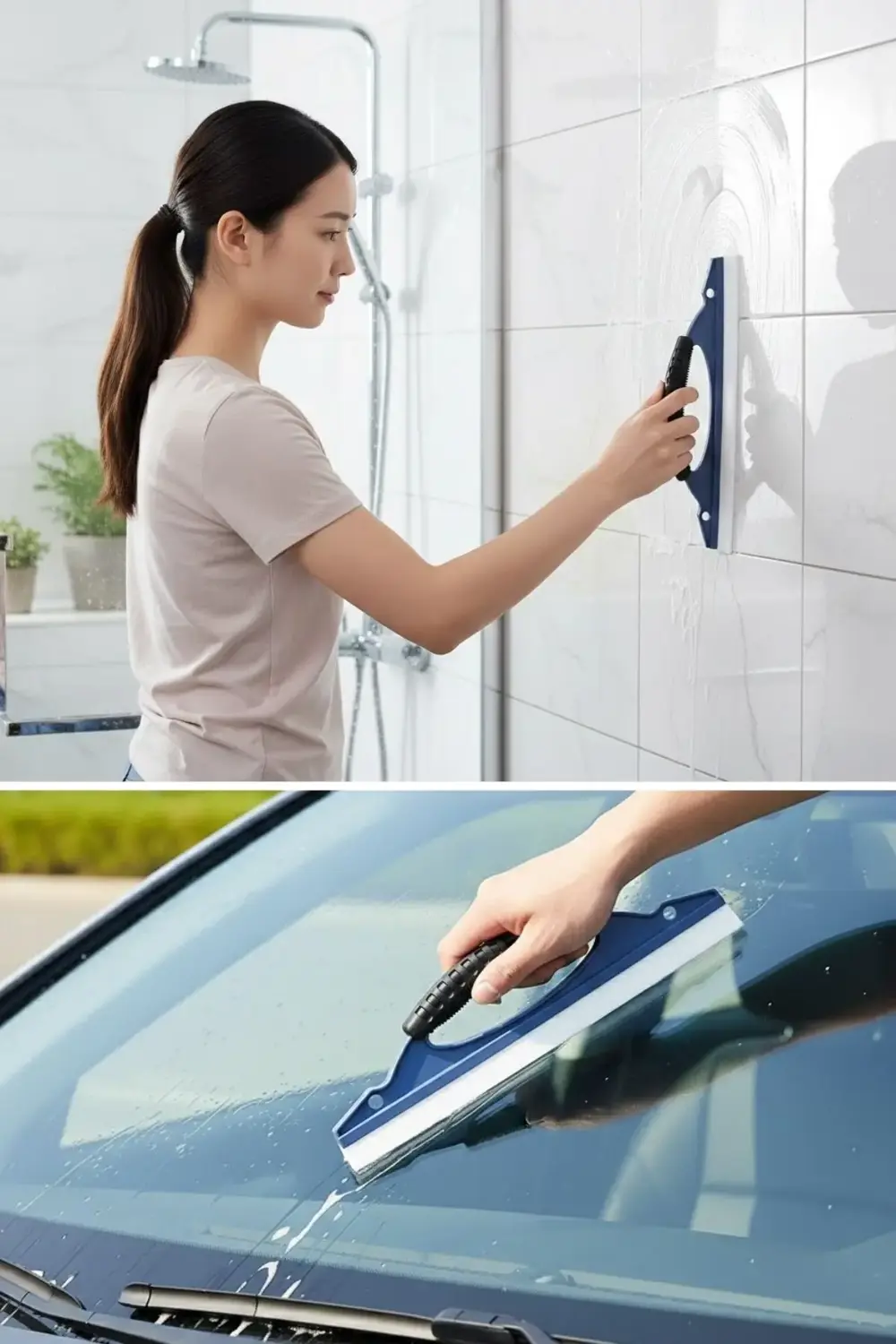 Çok Amaçlı Cam Çekçeği-Araç Camı, Duşakabin, Fayans ve Ayna İçin Çok Amaçlı Cam Çekçeği-Araç Camı, Duşakabin, Fayans ve Ayna İçin