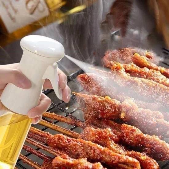 Çok Amaçlı Cam Şişe Püskürtmeli Dağıtıcı Yağdanlık Limonluk Sirke