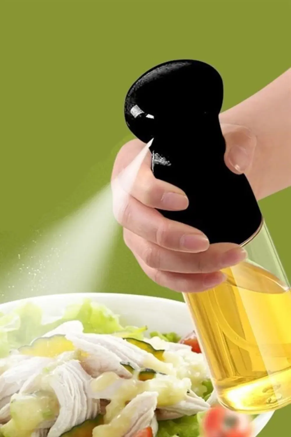 ® Çok Amaçlı Cam Şişe Püskürtmeli Dağıtıcı Yağdanlık Limonluk Sir