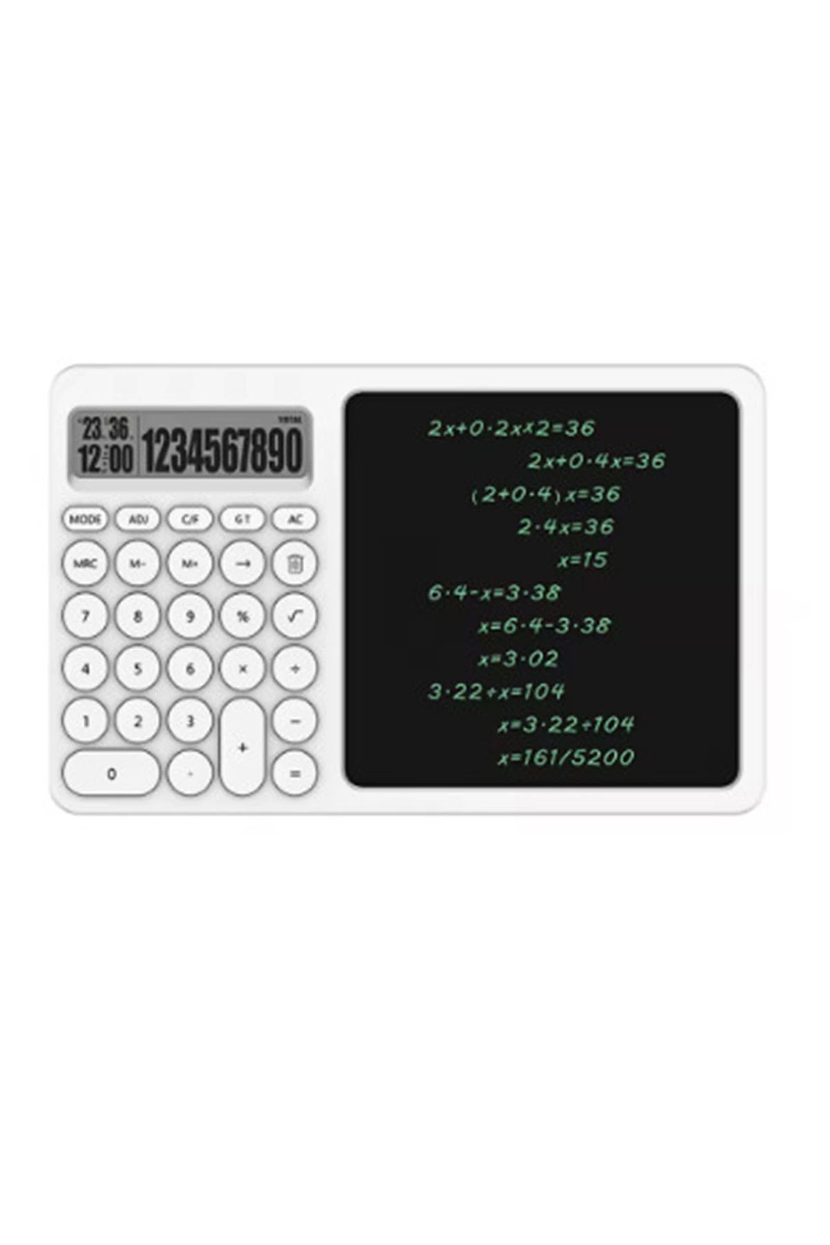 Just Cheap Store Çok Amaçli Digital Hesap Makinesi Lcd Ekran Yazma Tableti Ofis Ok
