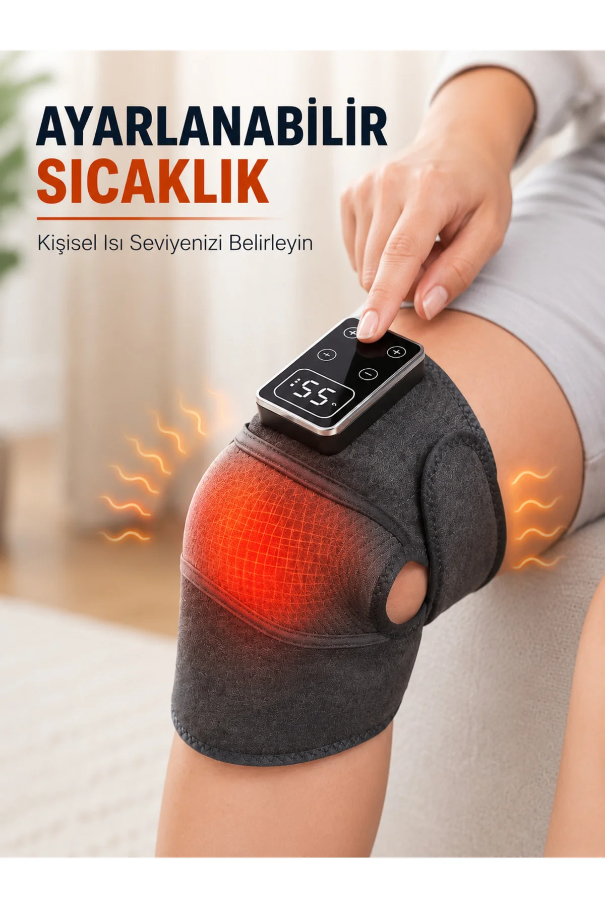 Çok Amaçlı Diz Dirsek Omuz Masaj Aleti Isıtmalı Titreşimli Şarjlı Masaj Cihazı Çok Amaçlı Diz Dirsek Omuz Masaj Aleti Isıtmalı Titreşimli Şarjlı Masaj Cihazı