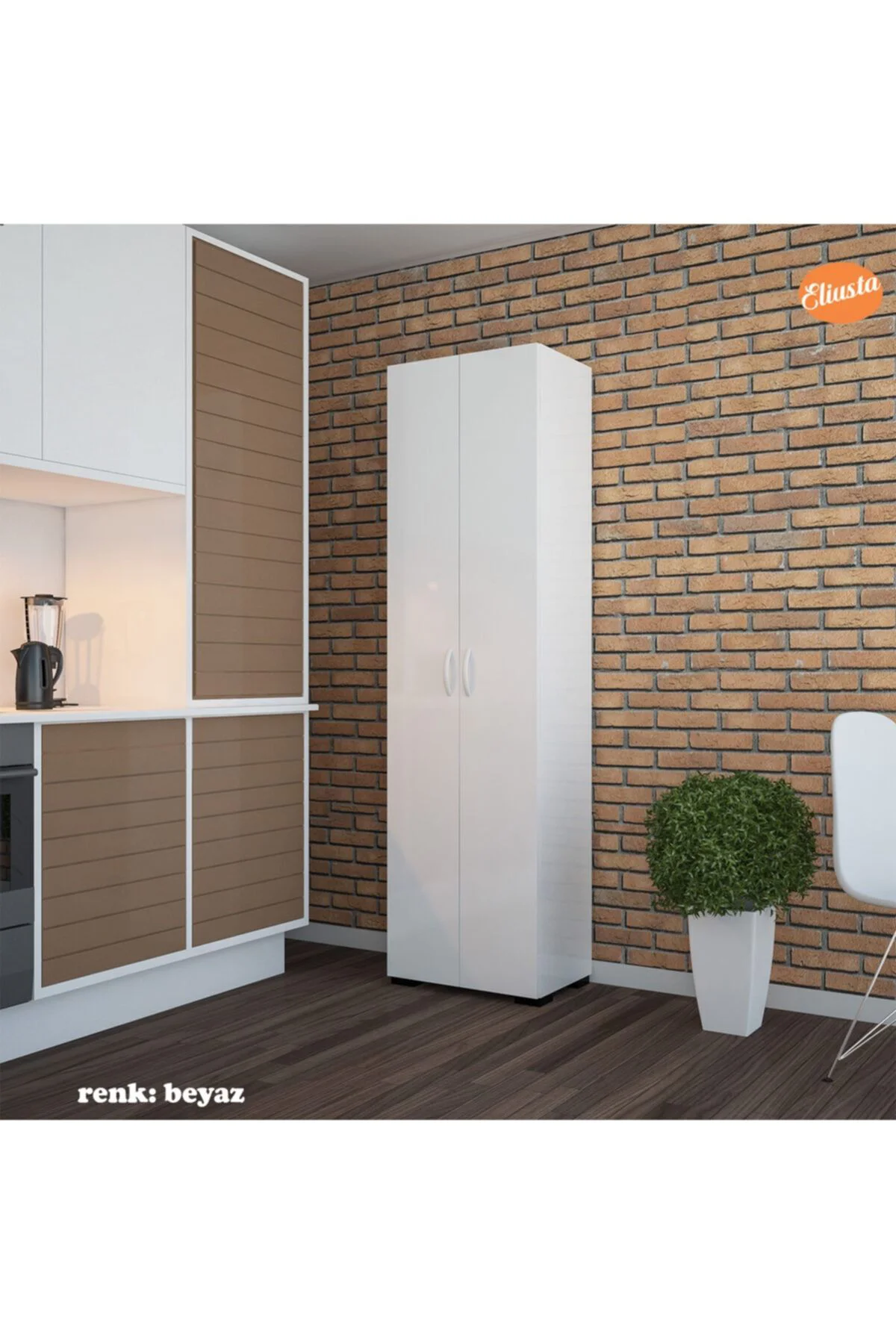 Çok Amaçlı Dolap Mutfak Dolabı Banyo Dolabı Çocuk Odası Dolabı 8 