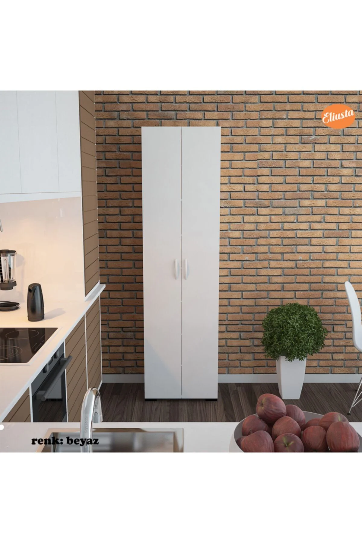 Çok Amaçlı Dolap Mutfak Dolabı Banyo Dolabı Çocuk Odası Dolabı 8 