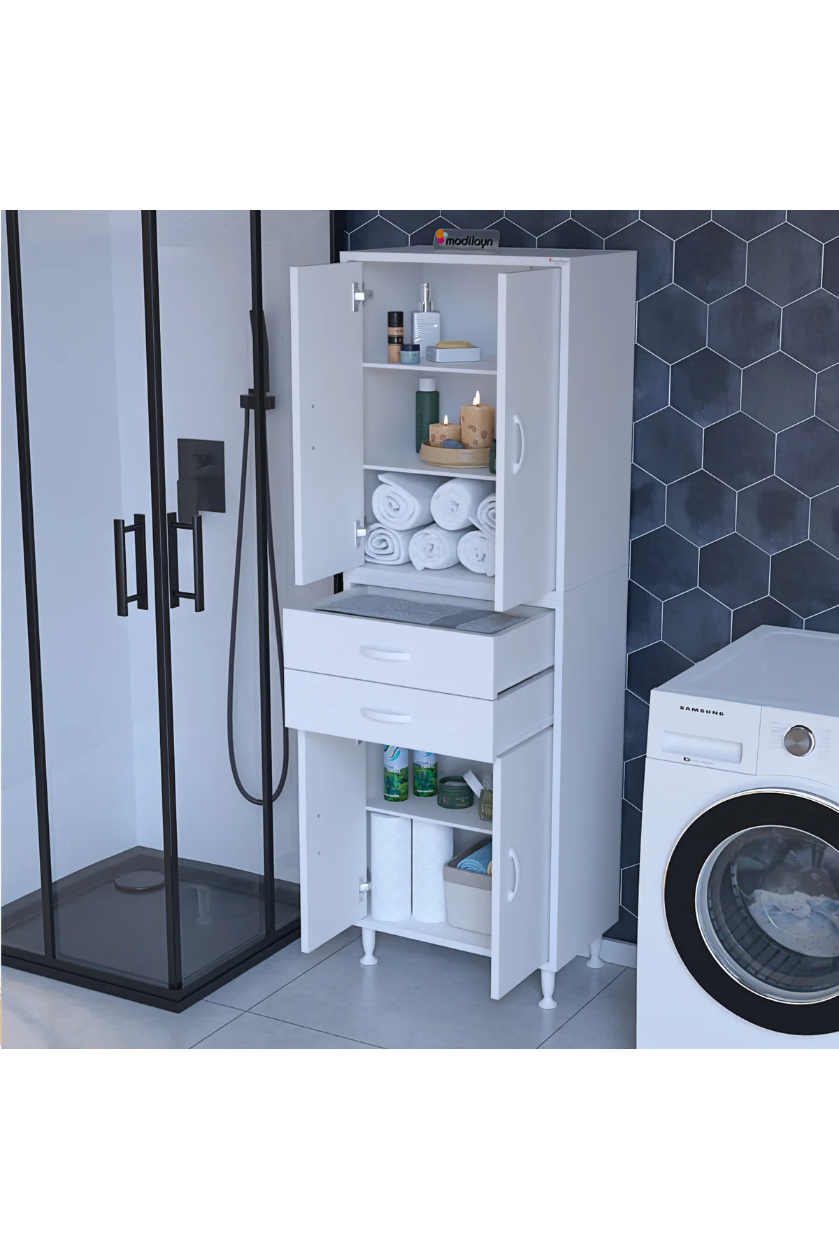Çok Amaçlı Dolap Mutfak Dolabı Banyo Dolabı Ofis Dolabı