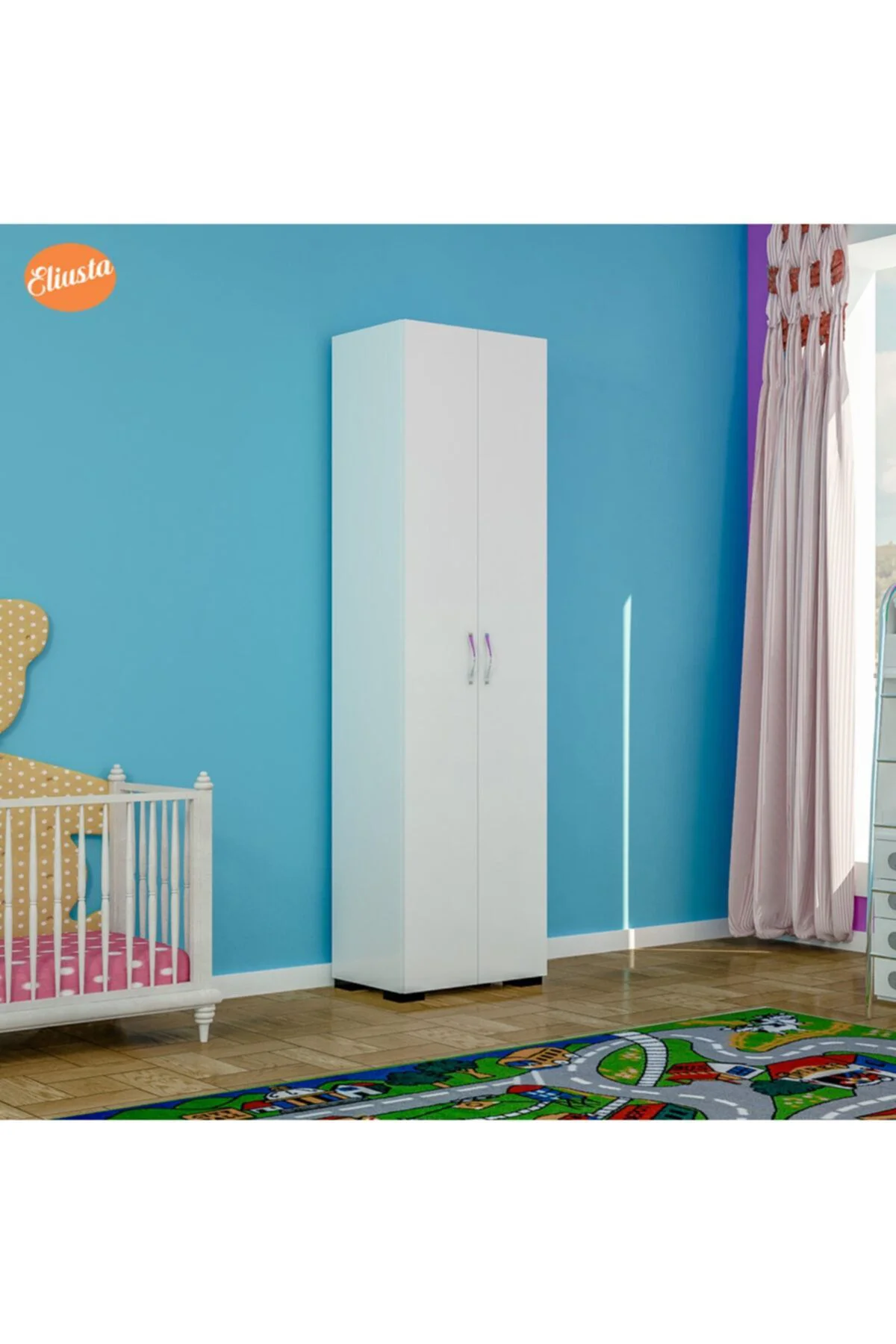 Çok Amaçlı Dolap Mutfak Dolabı Banyo Dolabı Çocuk Odası Dolabı 8 