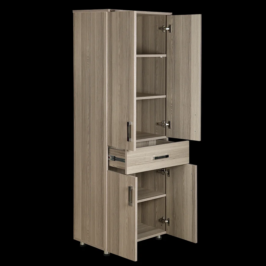 Çok Amaçlı dolap ST 12687 Hard Parlak CORDOBA 180 Suntalem 4Raf 1 Çok Amaçlı dolap ST 12687 Hard Parlak CORDOBA 180 Suntalem 4Raf 1