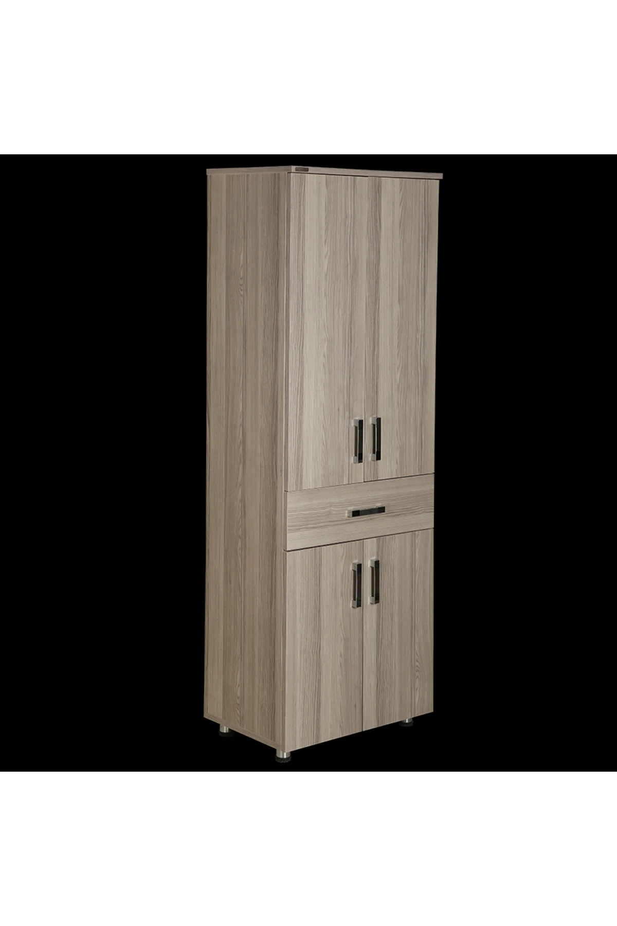 Çok Amaçlı dolap ST 12687 Hard Parlak CORDOBA 180 Suntalem 4Raf 1Çekmece El Yapım - Görsel 4