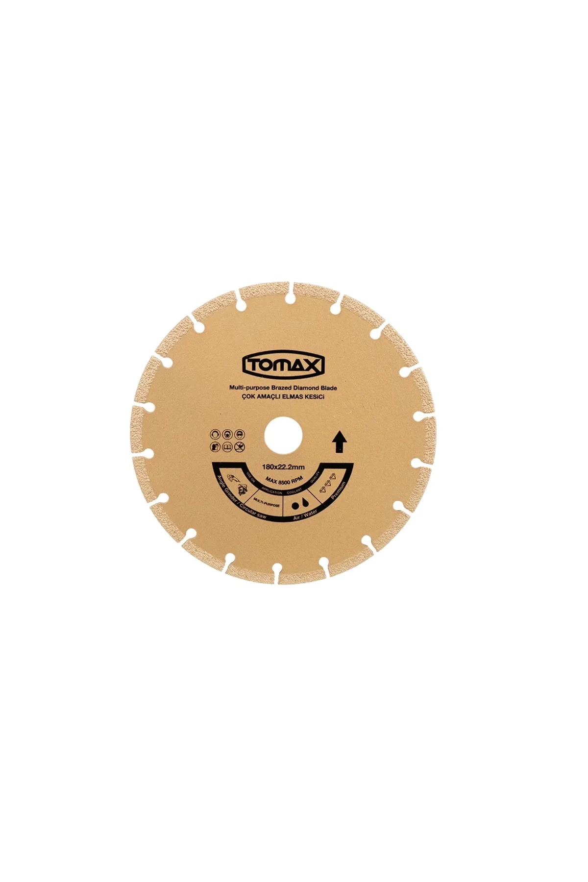 Çok Amaçlı Elmas Kesici Disk - 180x22